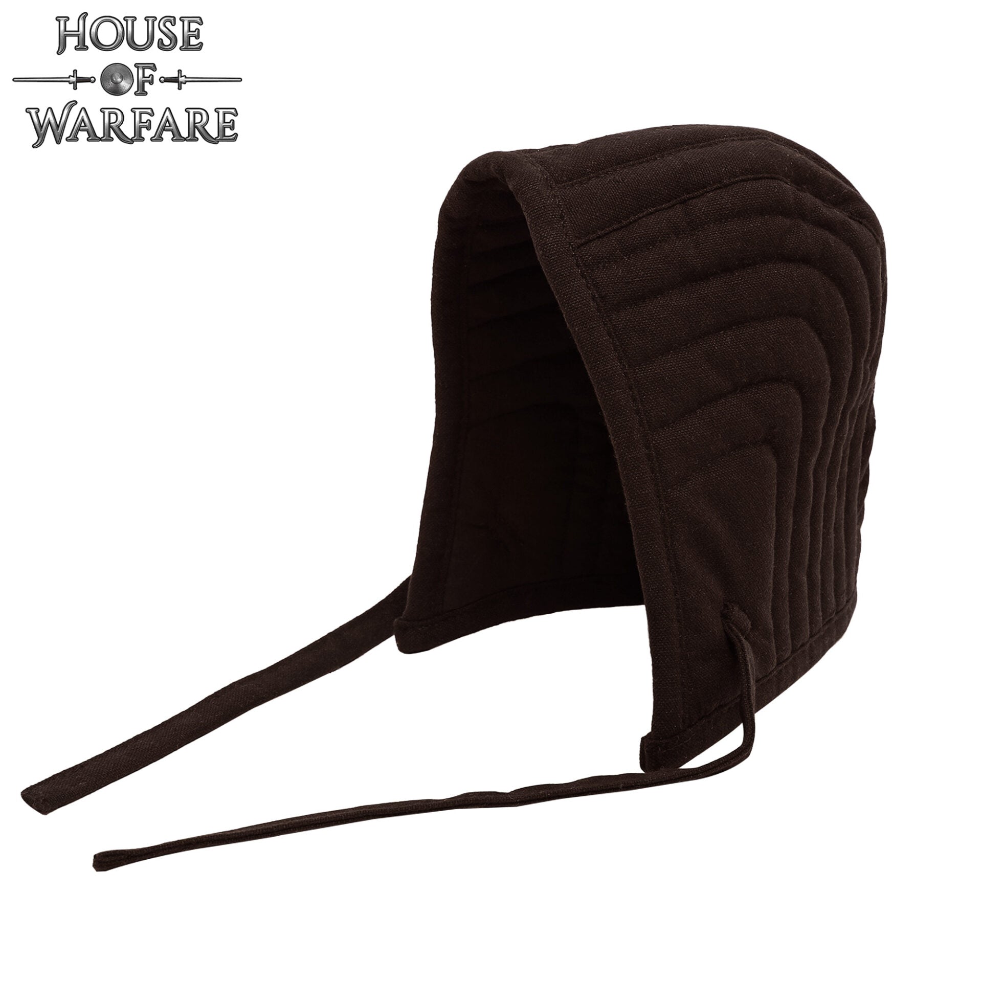 Imagen única de: Gorro acolchado medieval de doble capa para casco