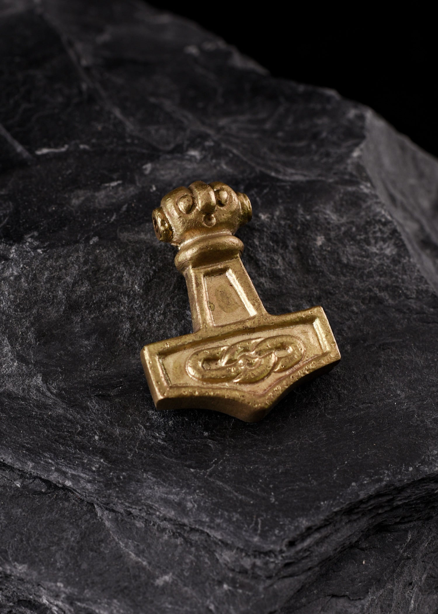 Imagen única de: Martillo De Thor De Latón Grande