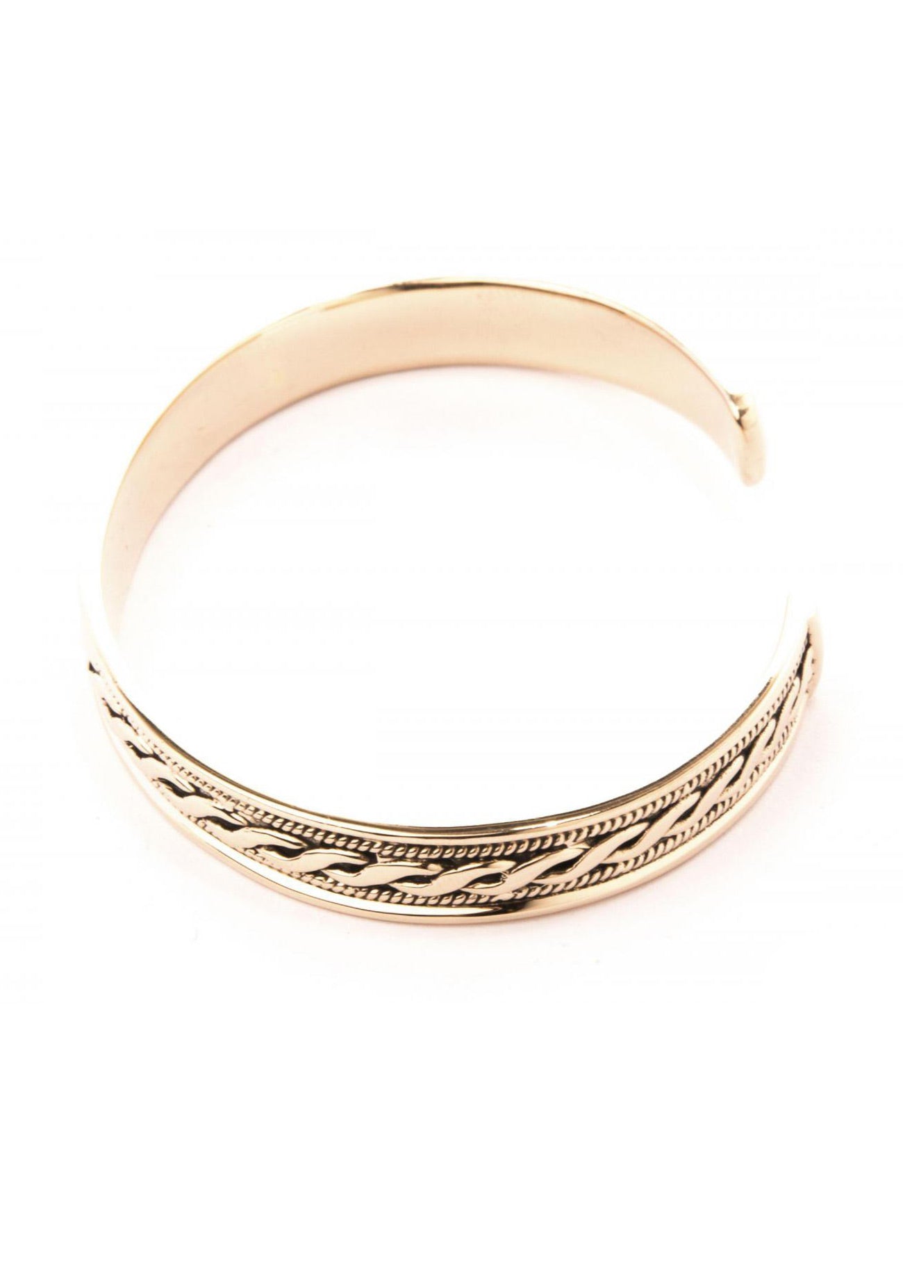 Imagen única de: Brazalete Con Ornamentación Celta, Bronce