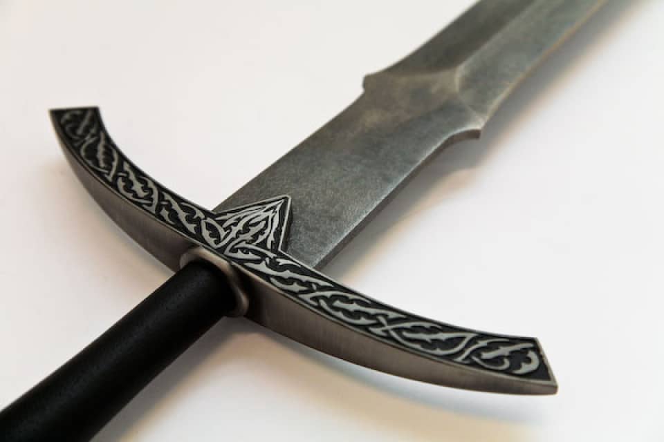 Imagen de Espada del Rey Brujo Oficial El Señor de los Anillos United Cutlery uc1266 parte de nuestra colección en Tienda Medieval, sitio oficial.