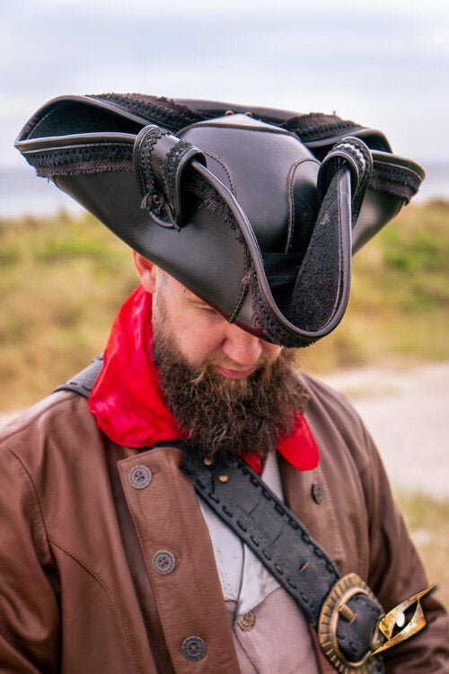 Imagen única de: Sombrero Pirata - Piel Sintética