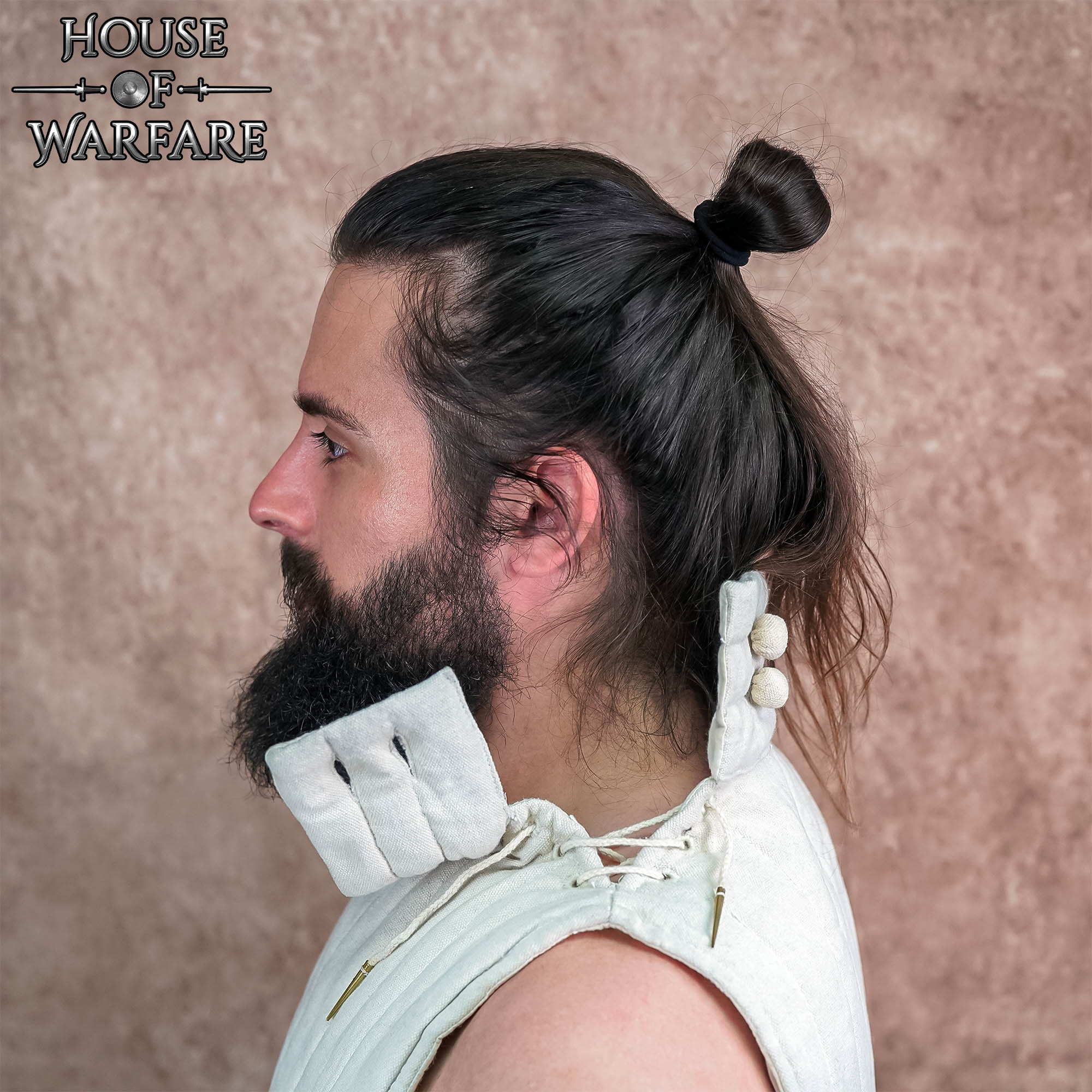 Gambesón sin mangas doble capa con cuello alto - relleno reciclado