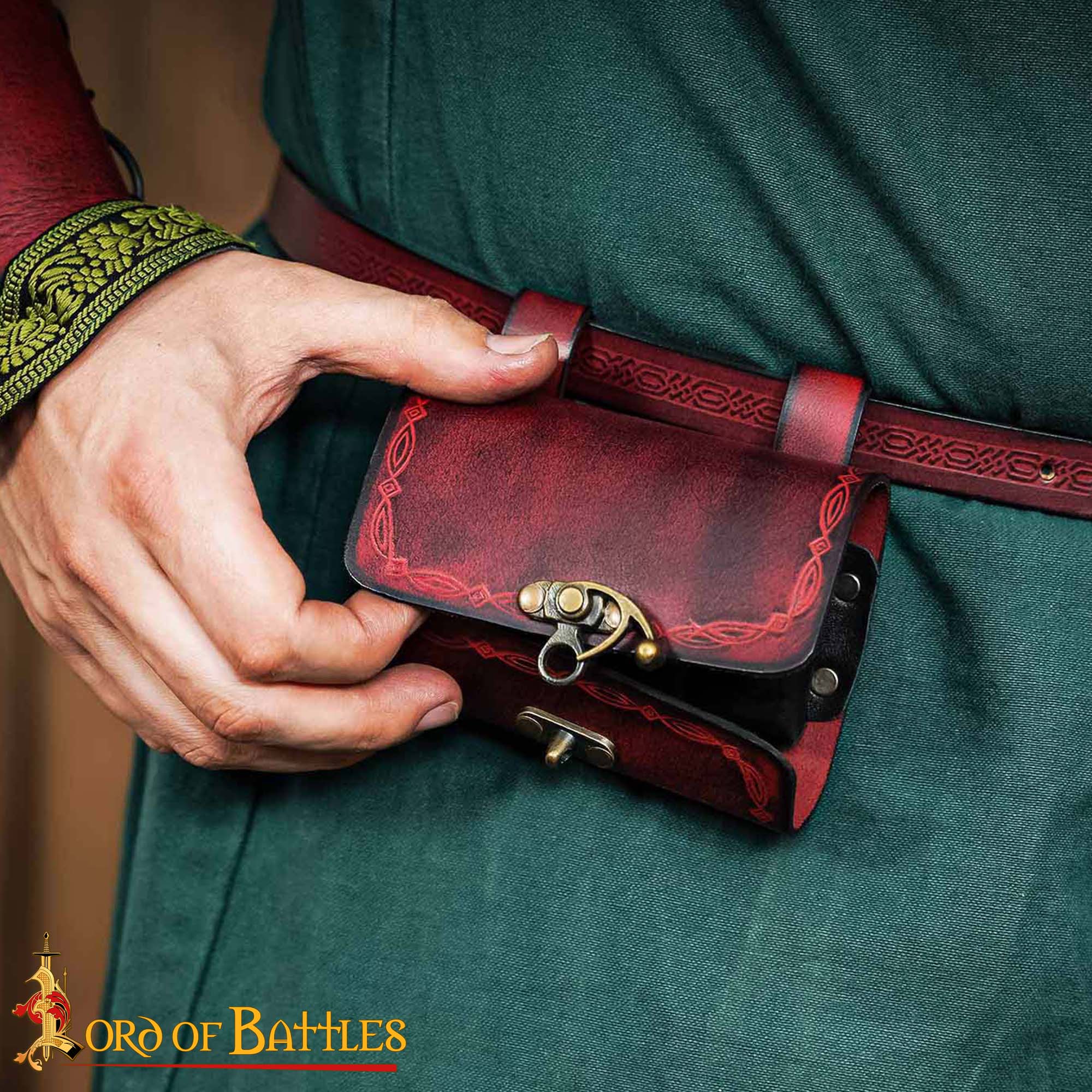 Bolsa de pociones de cuero con 4 frascos - imagen 17