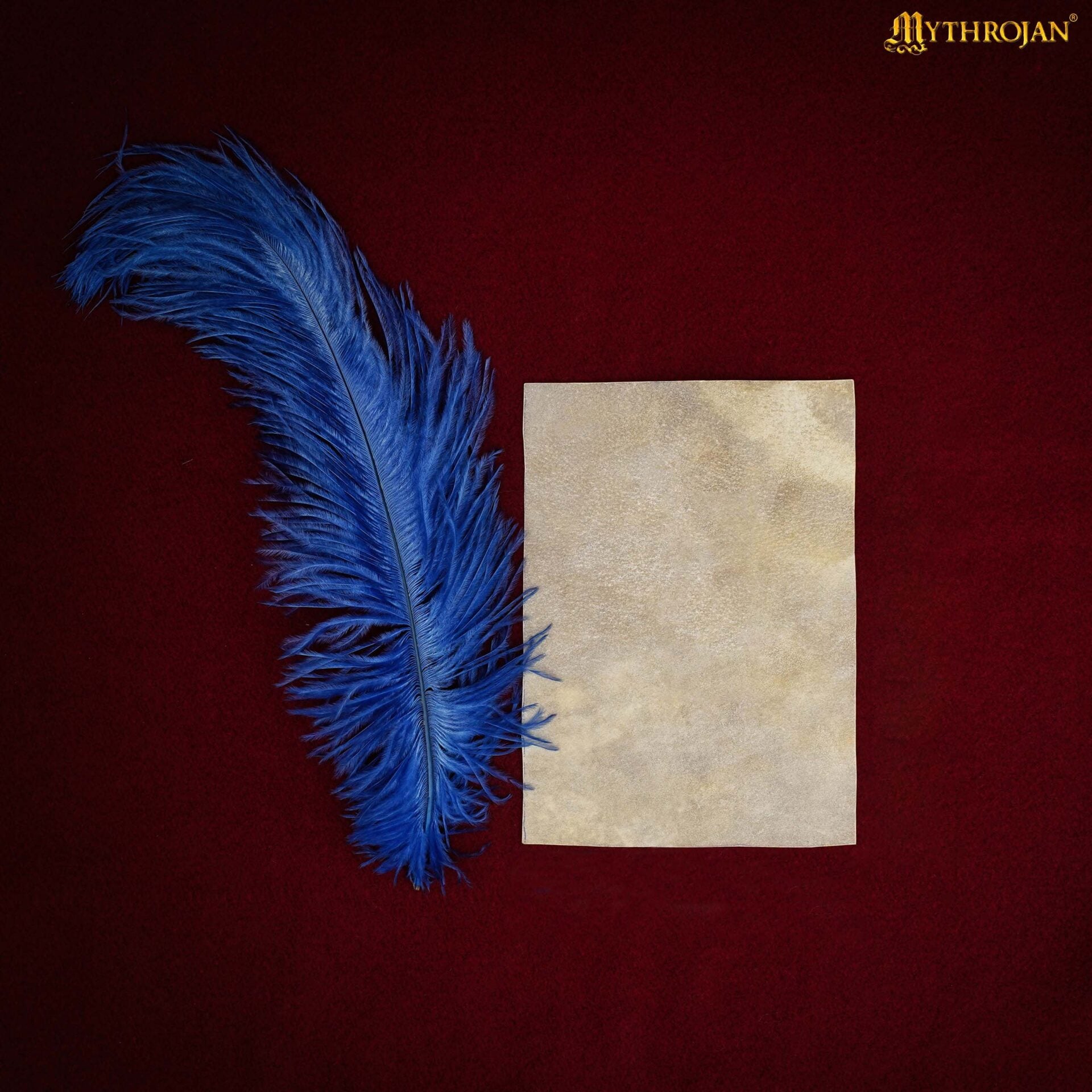 Imagen única de: Papel de Escritura Medieval - Pergamino Natural 5x7 Pulgadas | 1 Pc