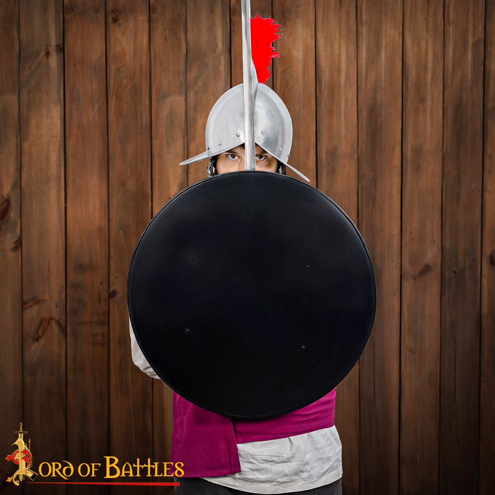 Alabarda medieval forjada a mano, hoja en acero alto carbono, 122 cm - imagen 9