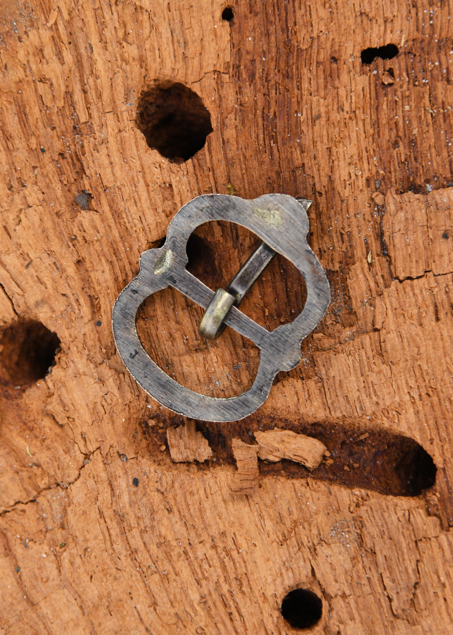 Imagen única de: Hebilla De Latón De La Baja Edad Media, Nº 8