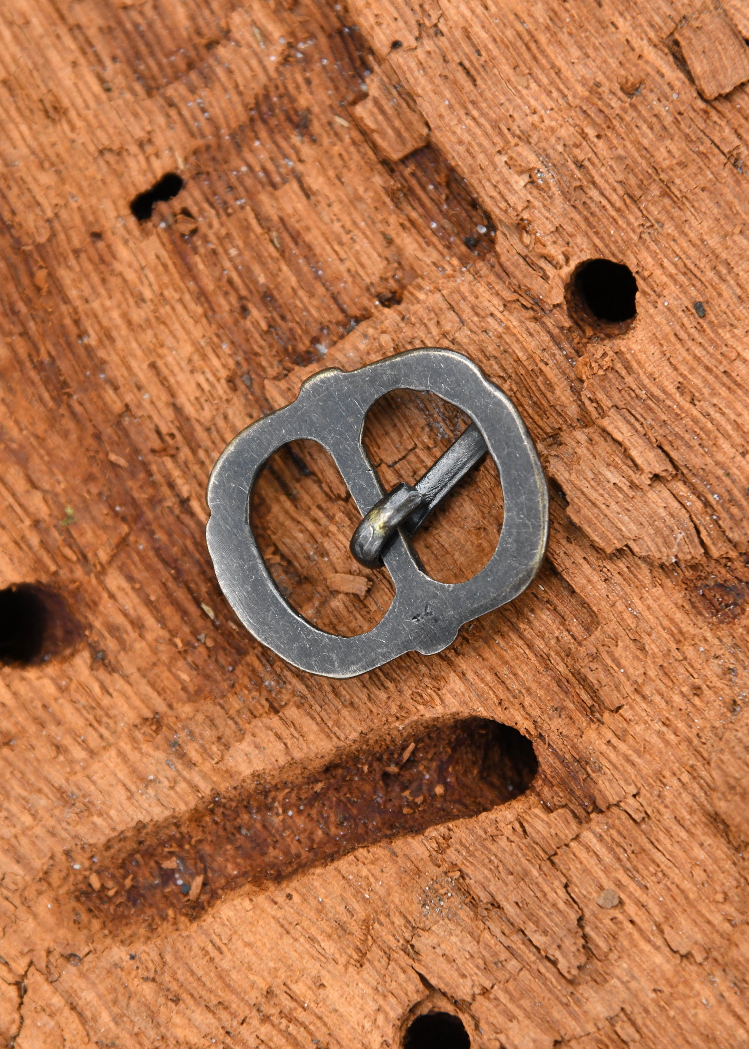 Imagen única de: Hebilla De Latón De La Baja Edad Media, Nº 9