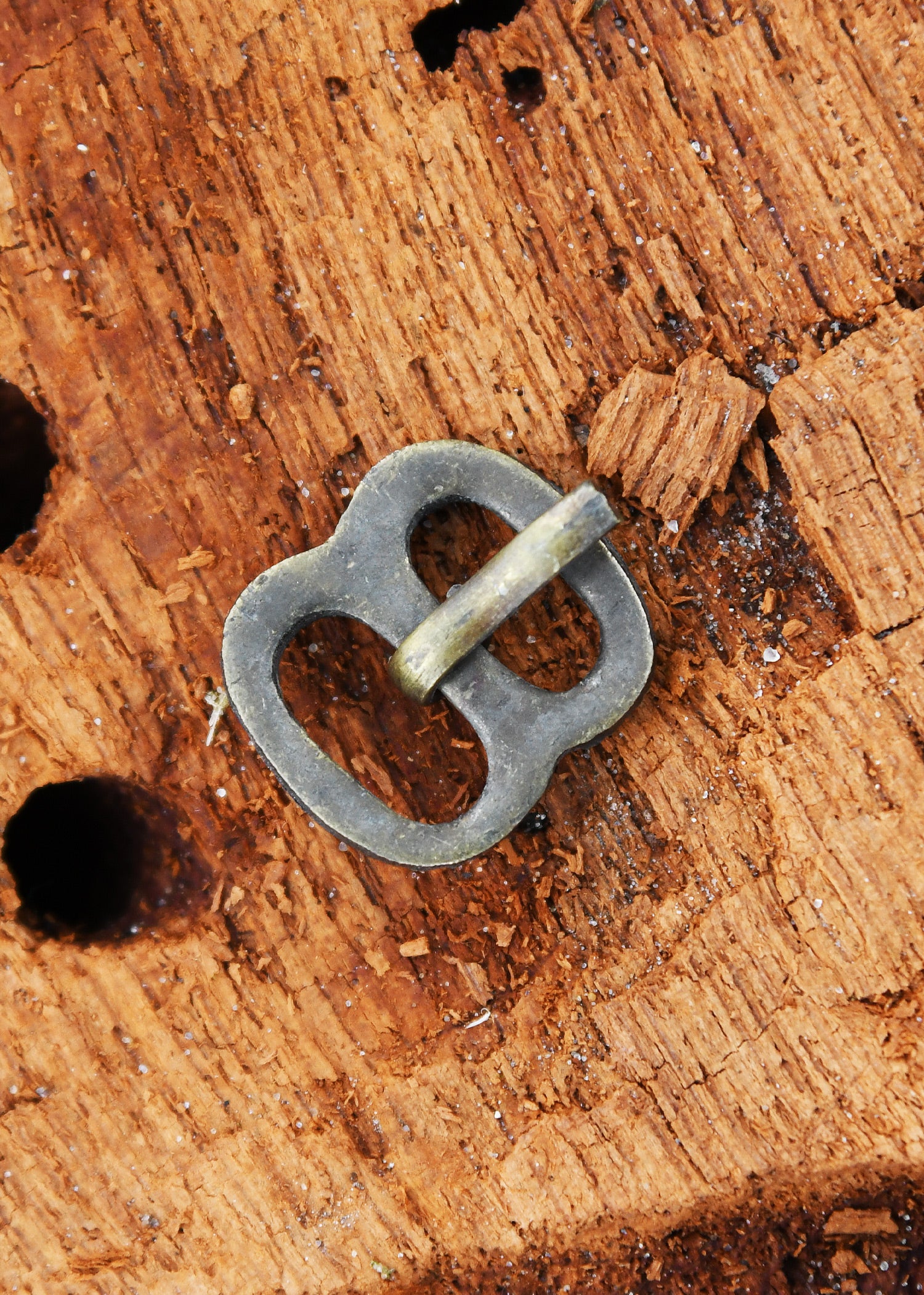 Imagen única de: Hebilla De Latón De La Baja Edad Media, Nº 12