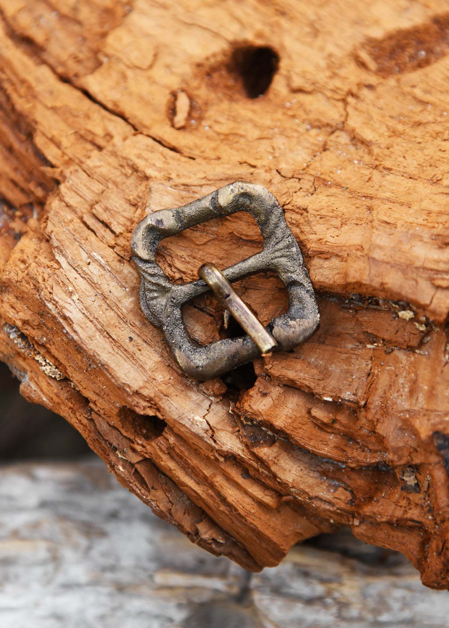 Imagen única de: Hebilla De Latón De La Baja Edad Media, Nº 25