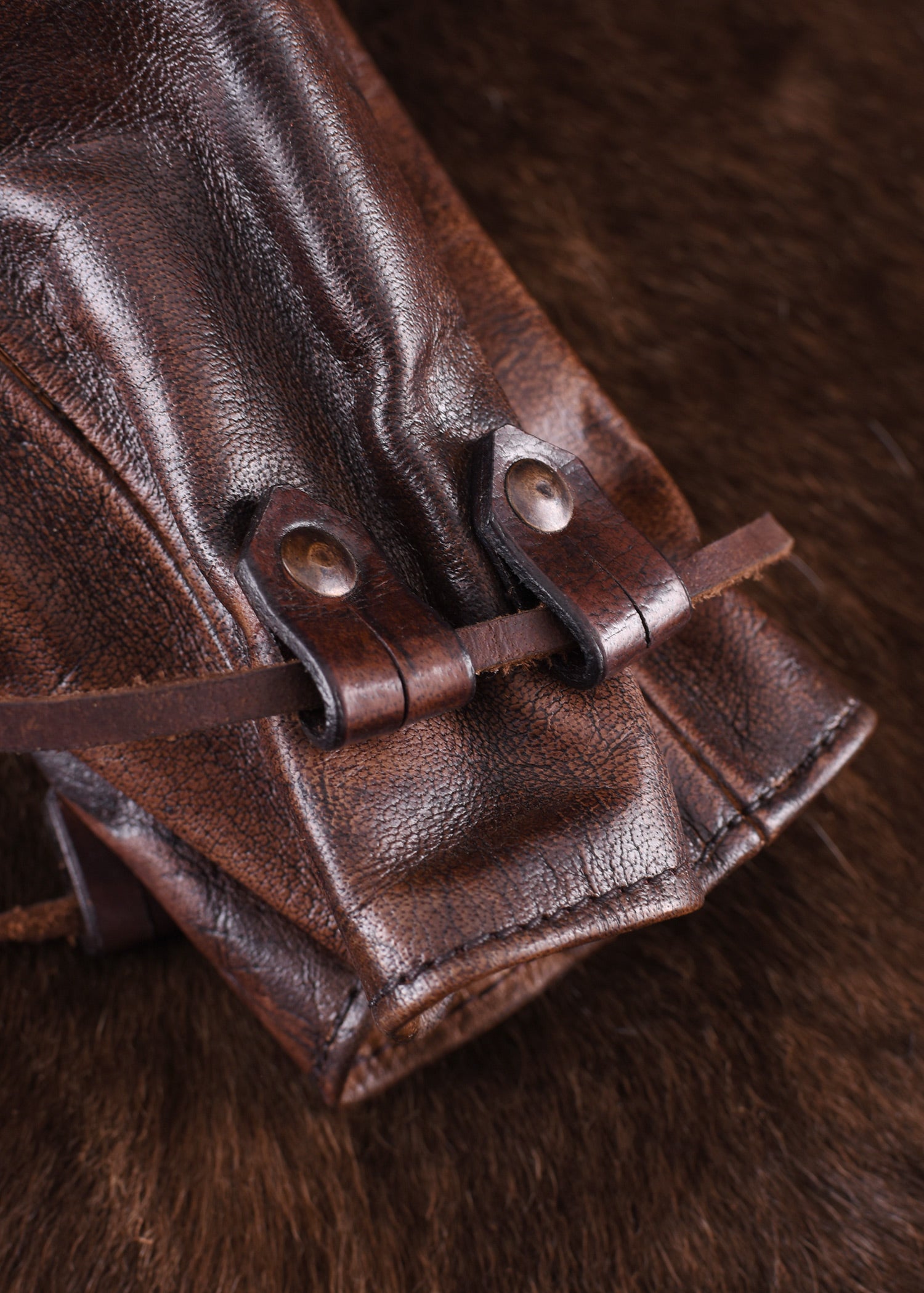 Imagen única de: Bolso Grande De Piel, Marrón