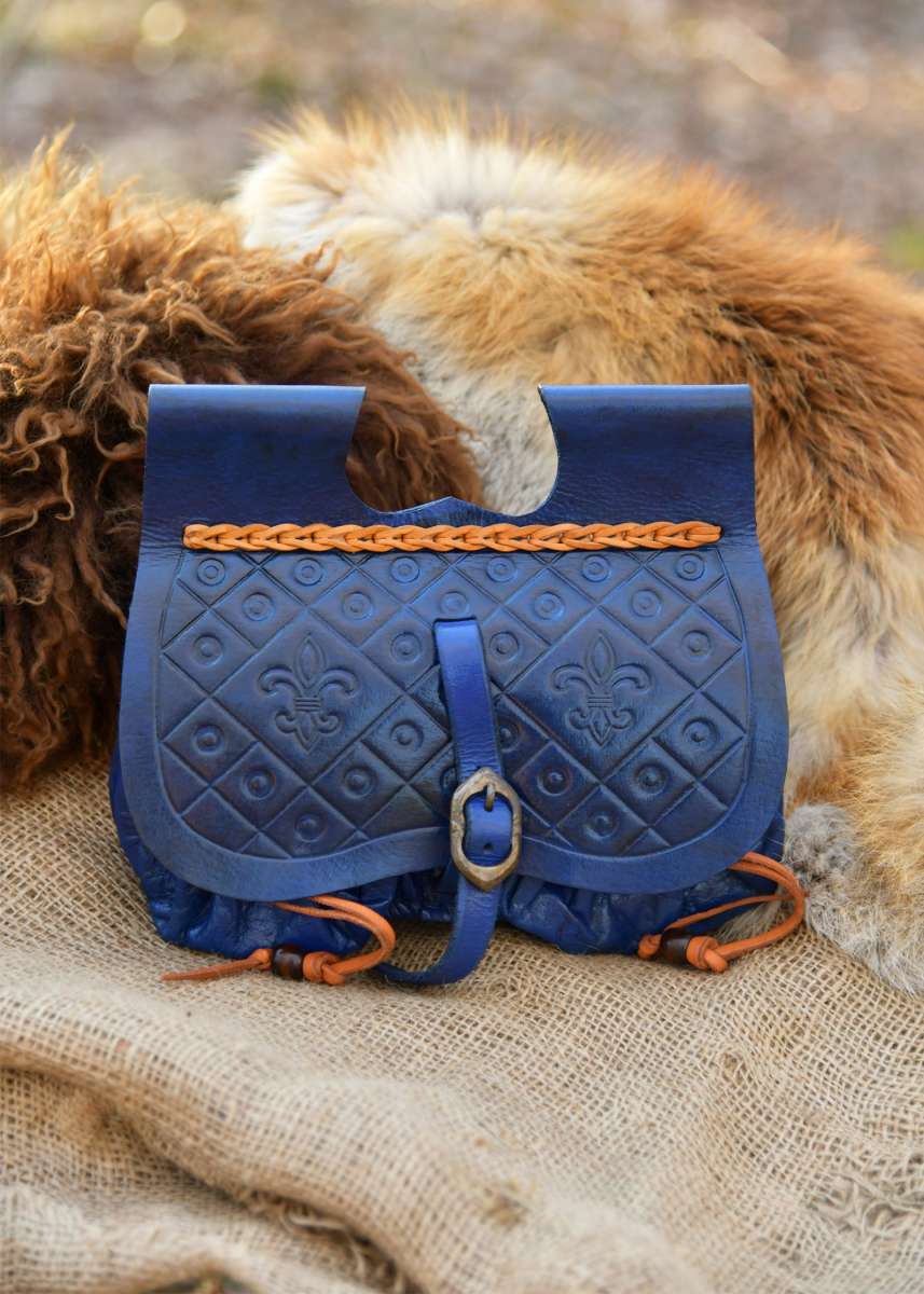 Riñonera Medieval de Dordrecht - Bolso de Cuero con Bolsillos, Varios Colores