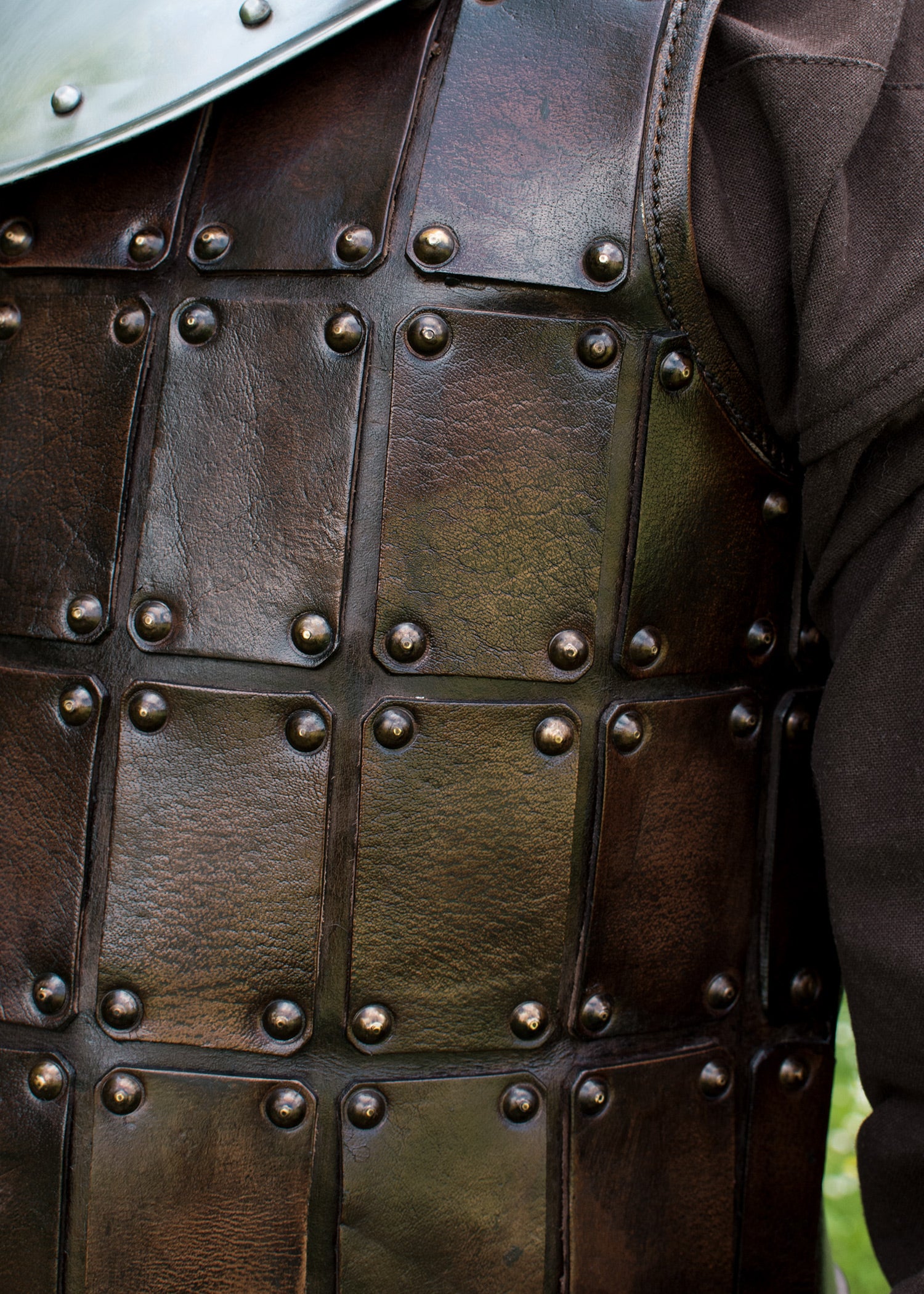 Imagen única de: Bergantín Medieval, Peto De Cuero, Varias Medidas