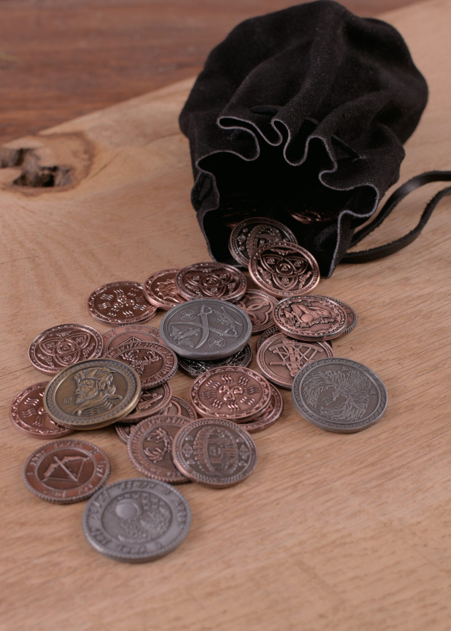 Imagen única de: Bolso De Piel, Grande, Negro