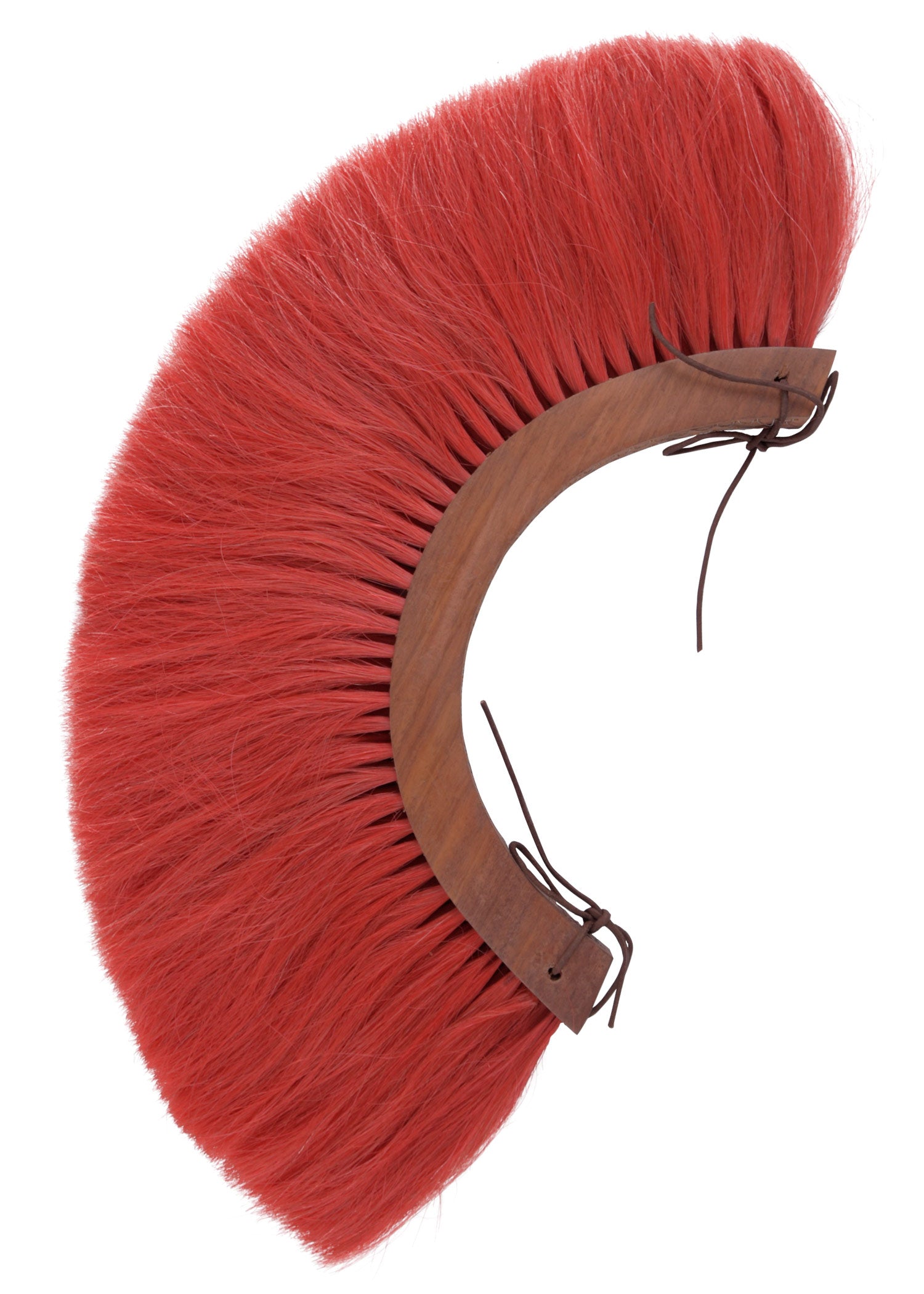 Imagen única de: Casquillo De Casco Romano De Madera, Crista, Rojo