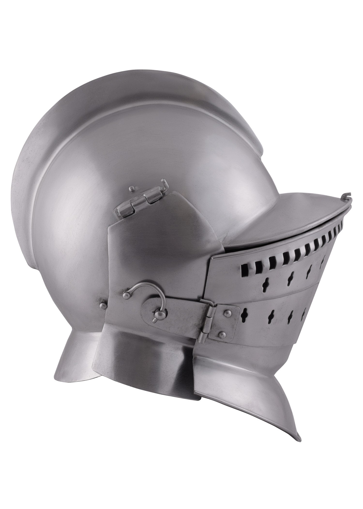 Imagen única de: Pasamontañas O Burgonet, 3 Piezas, Acero De 2 Mm