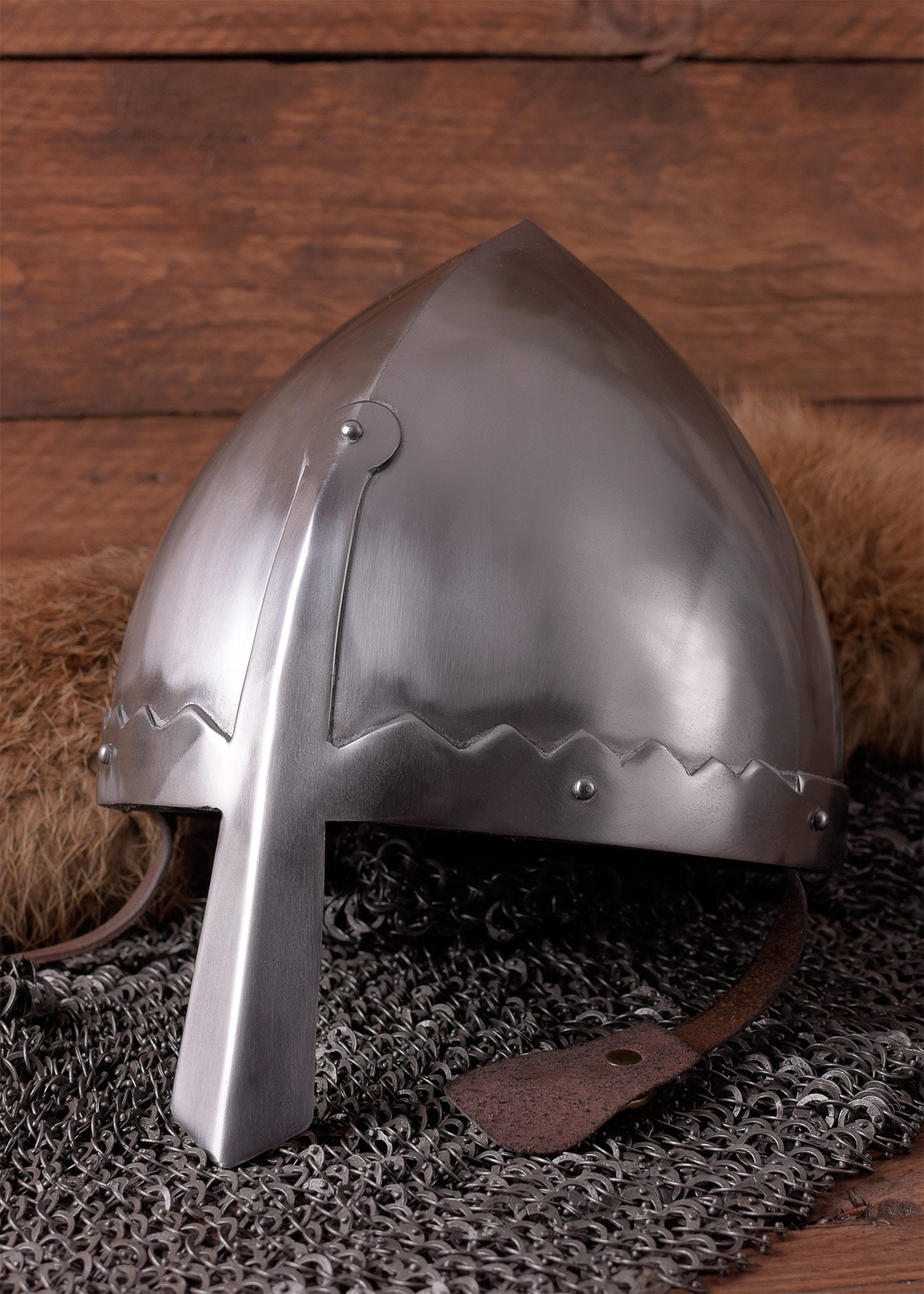 Imagen única de: Casco Nasal Normando, Acero De 1,6 Mm.