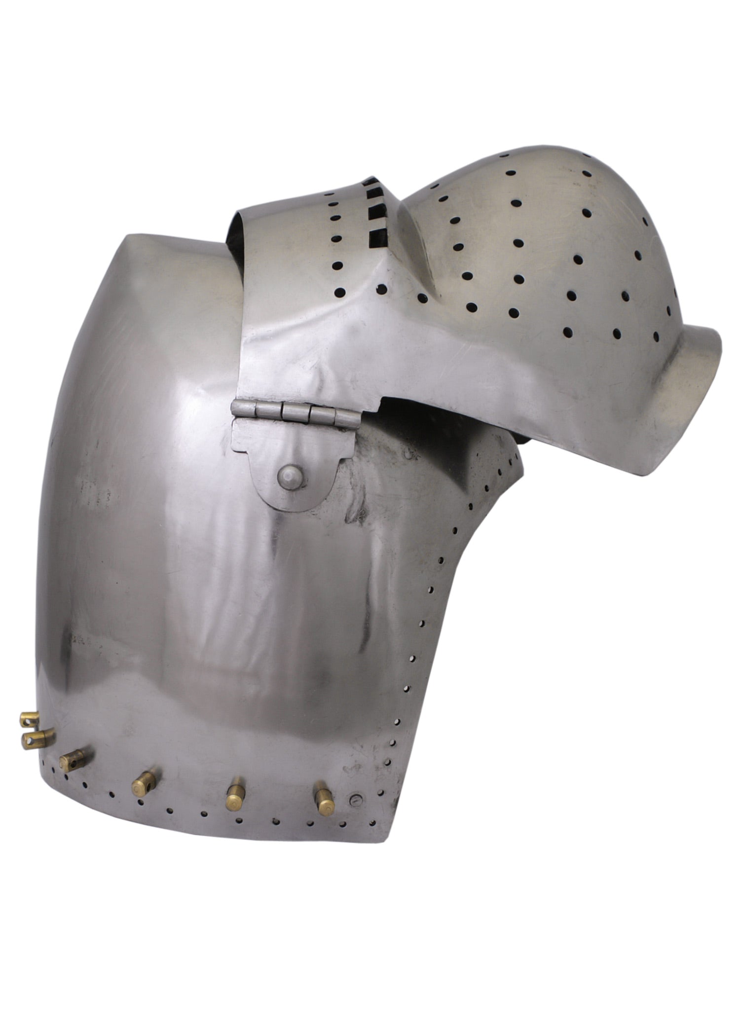 Imagen única de: Campana De Lavabo Con Visera, Siglo Xiv, Acero De 2 Mm.