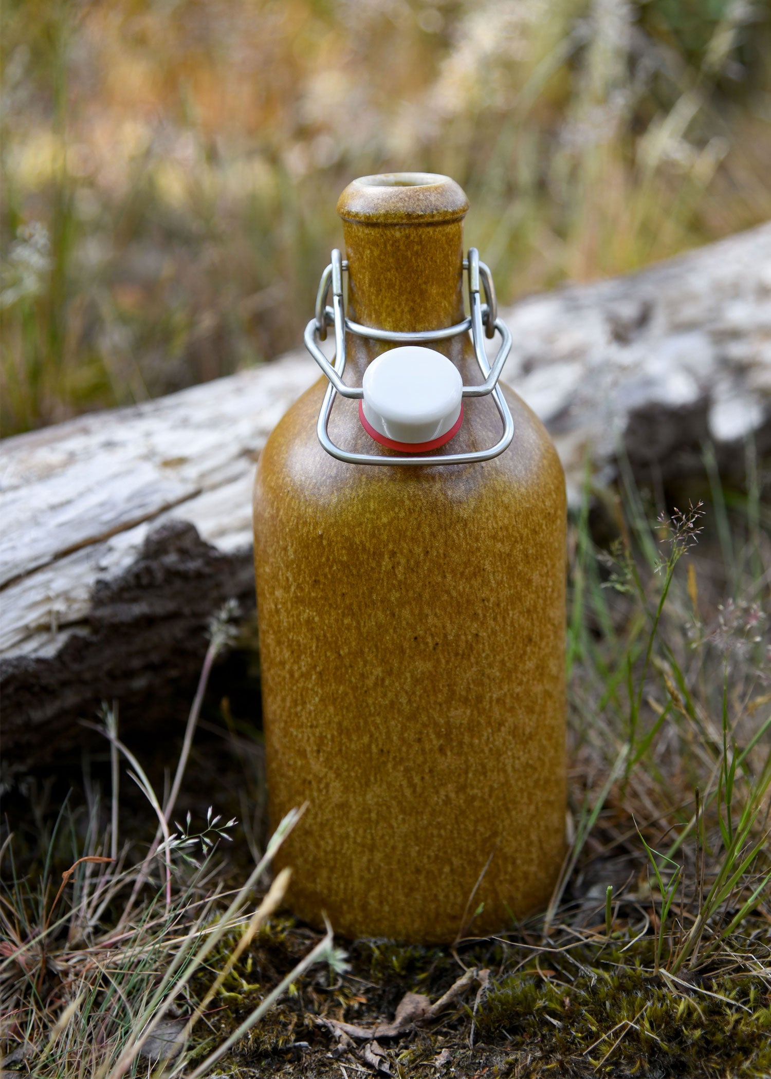 Imagen única de: Botella De Barro Con Tapa Abatible, 0,5 Litros