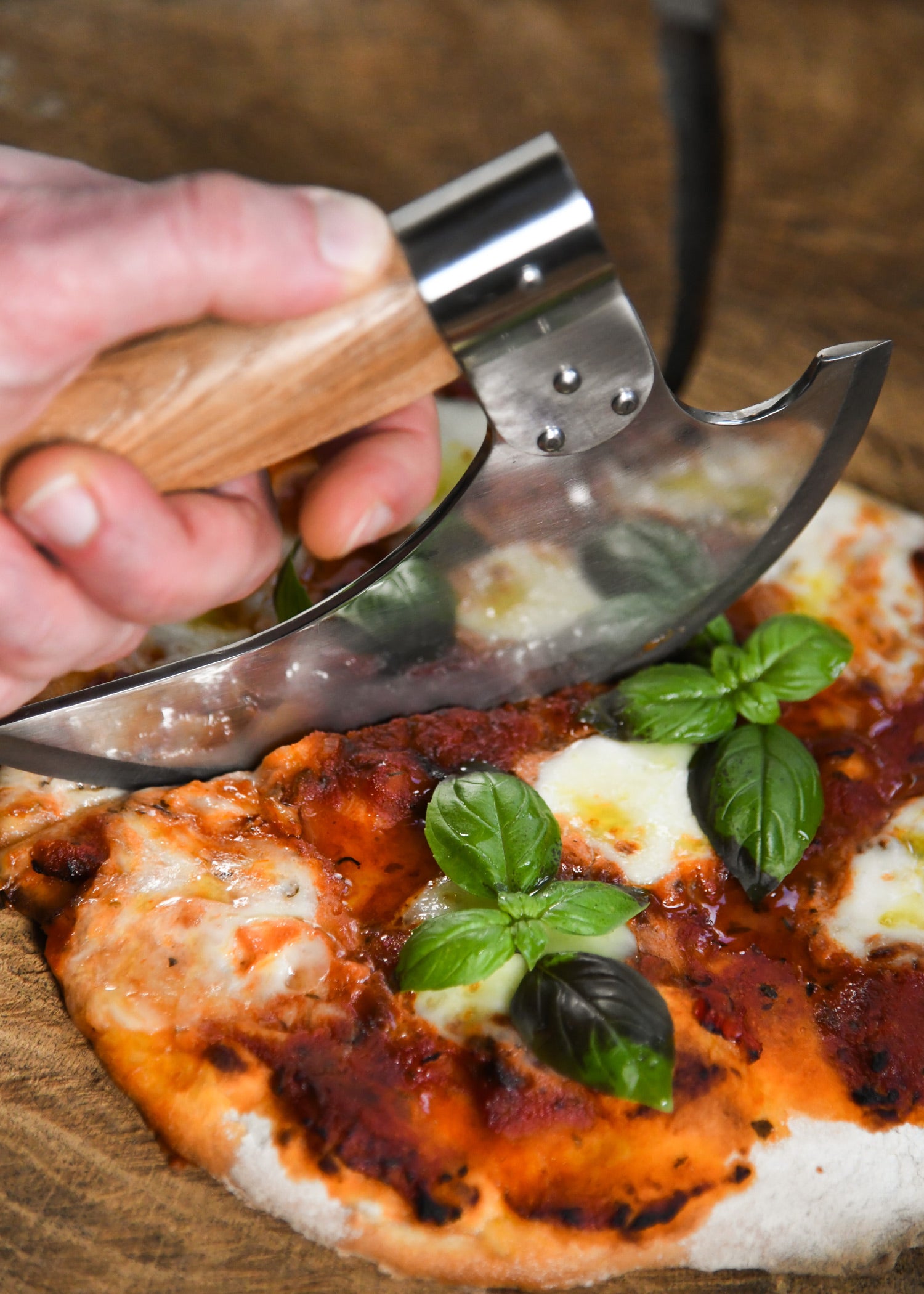 Imagen única de: Hacha Cortadora De Pizza