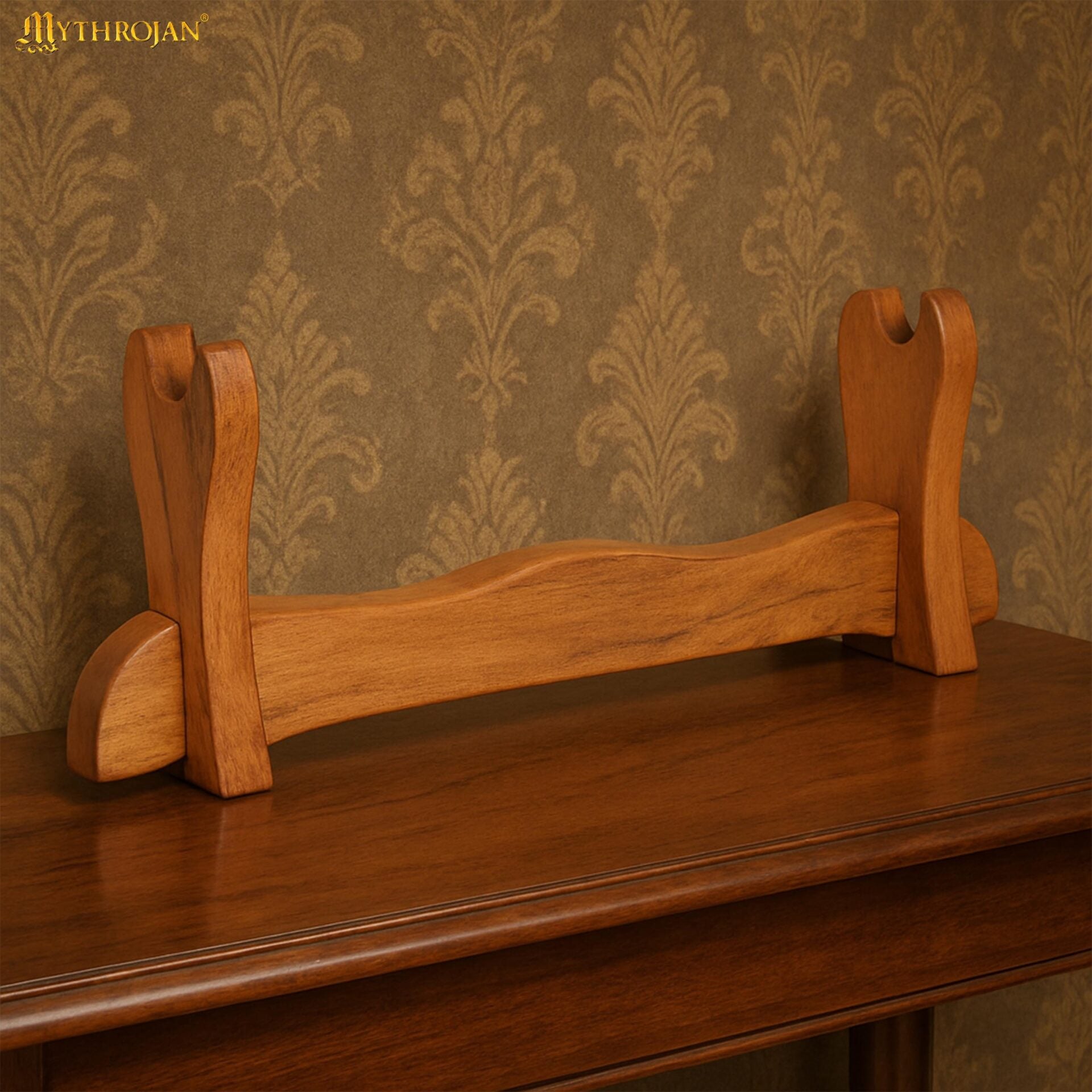 Soporte de madera maciza para espada (un nivel) - imagen 2