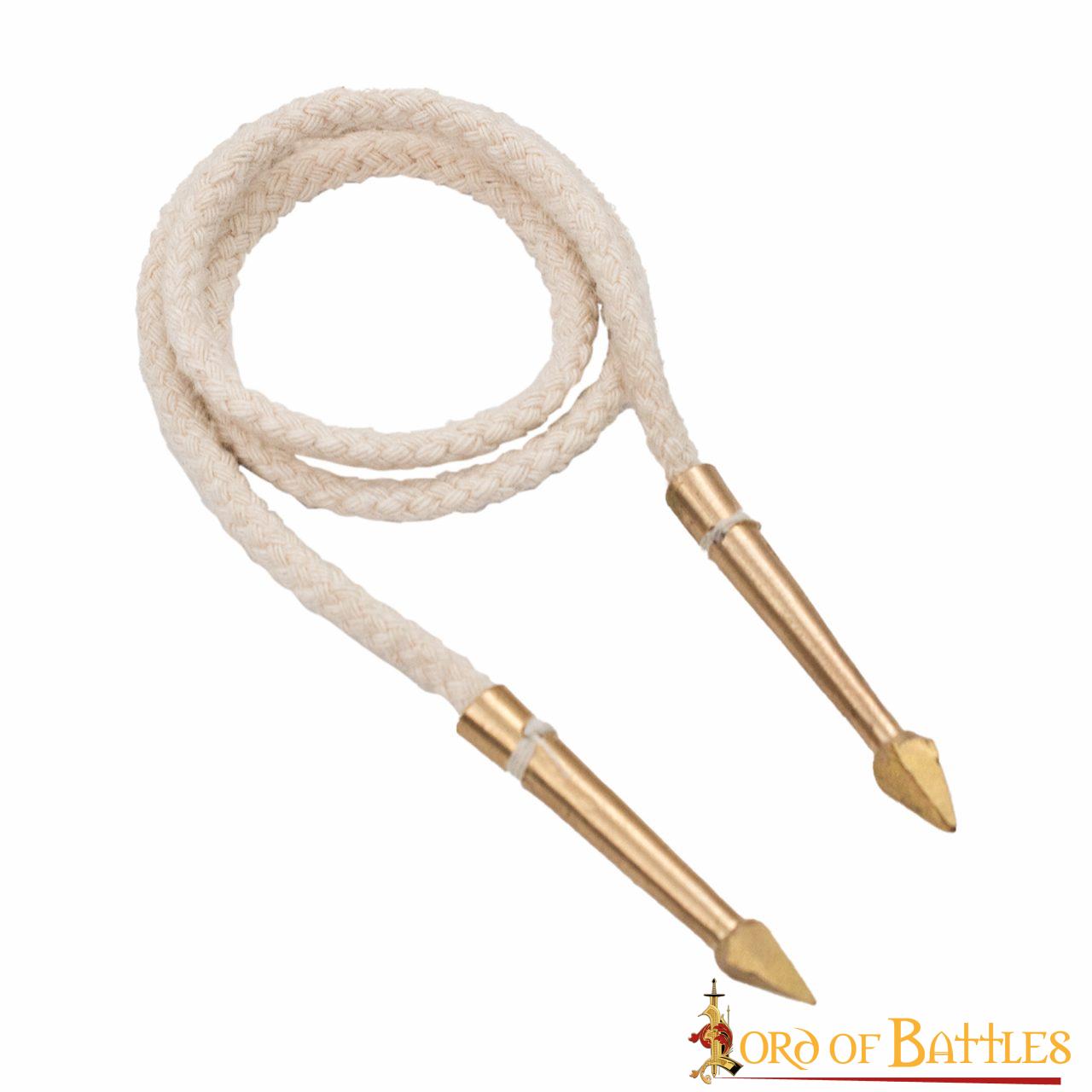 Imagen única de: Terminales de latón para cordones medievales - Pack de 10 - imagen 10