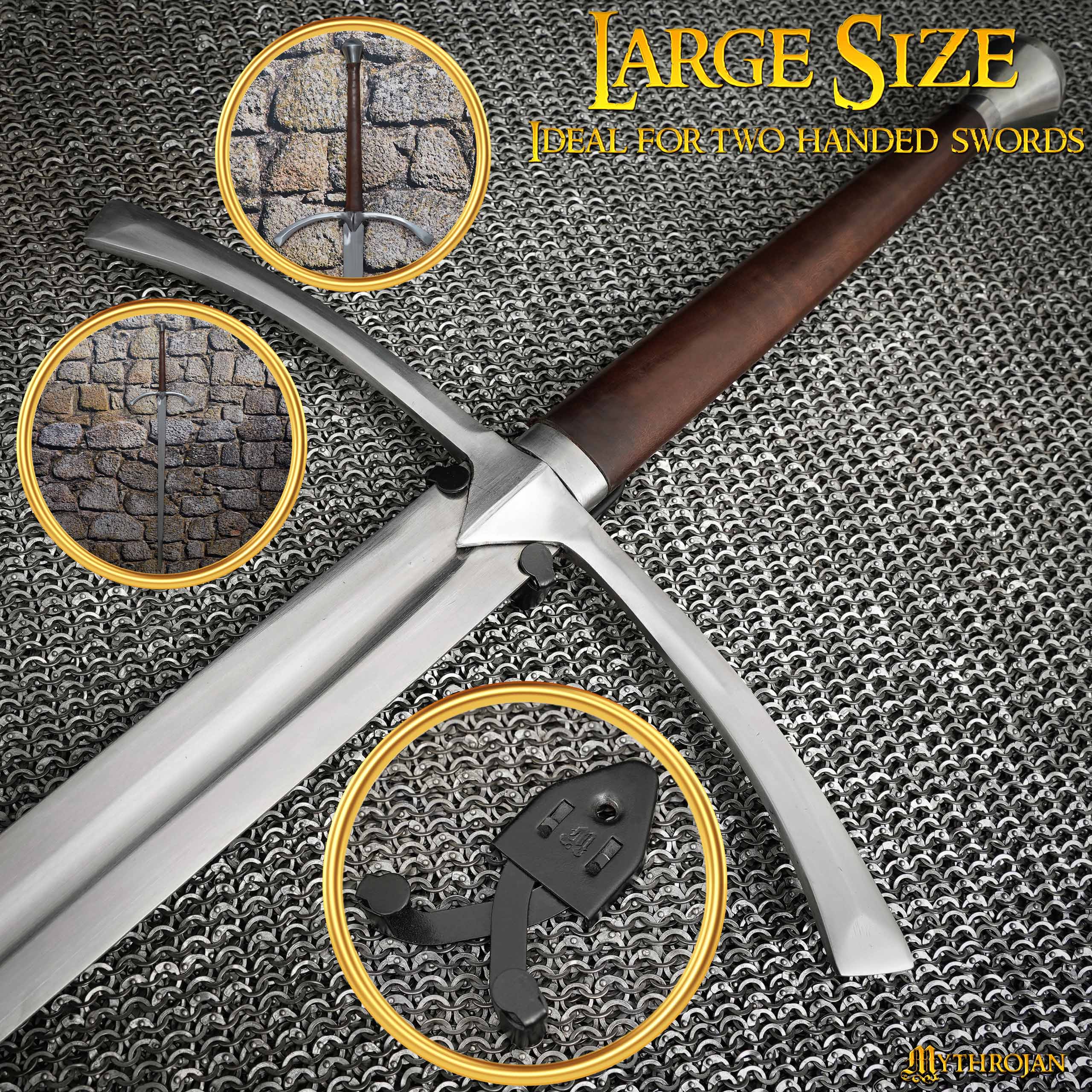 Soporte de pared vertical ajustable para espada - imagen 14