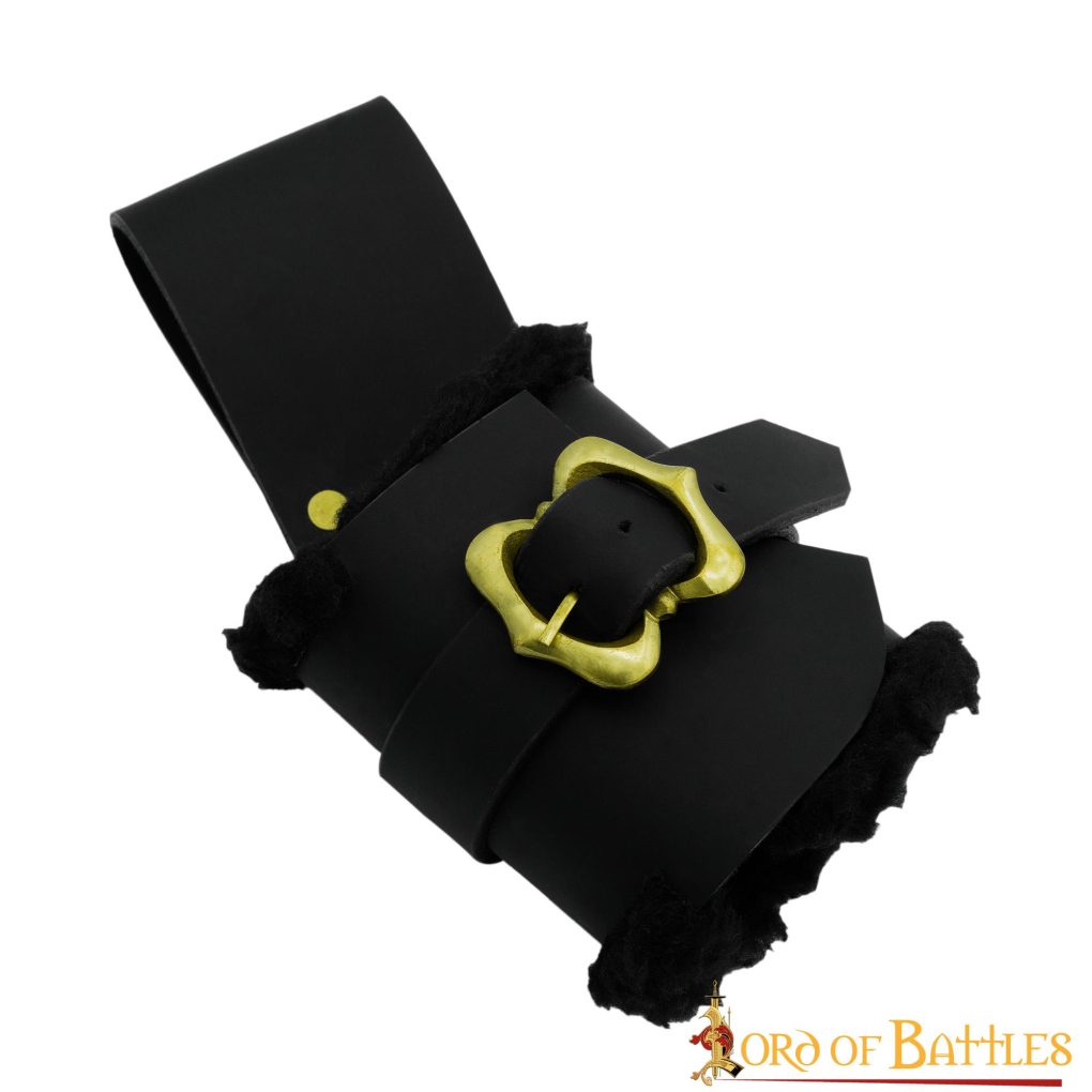 Brida de cuero para mano derecha para espadas y mazas - imagen 3