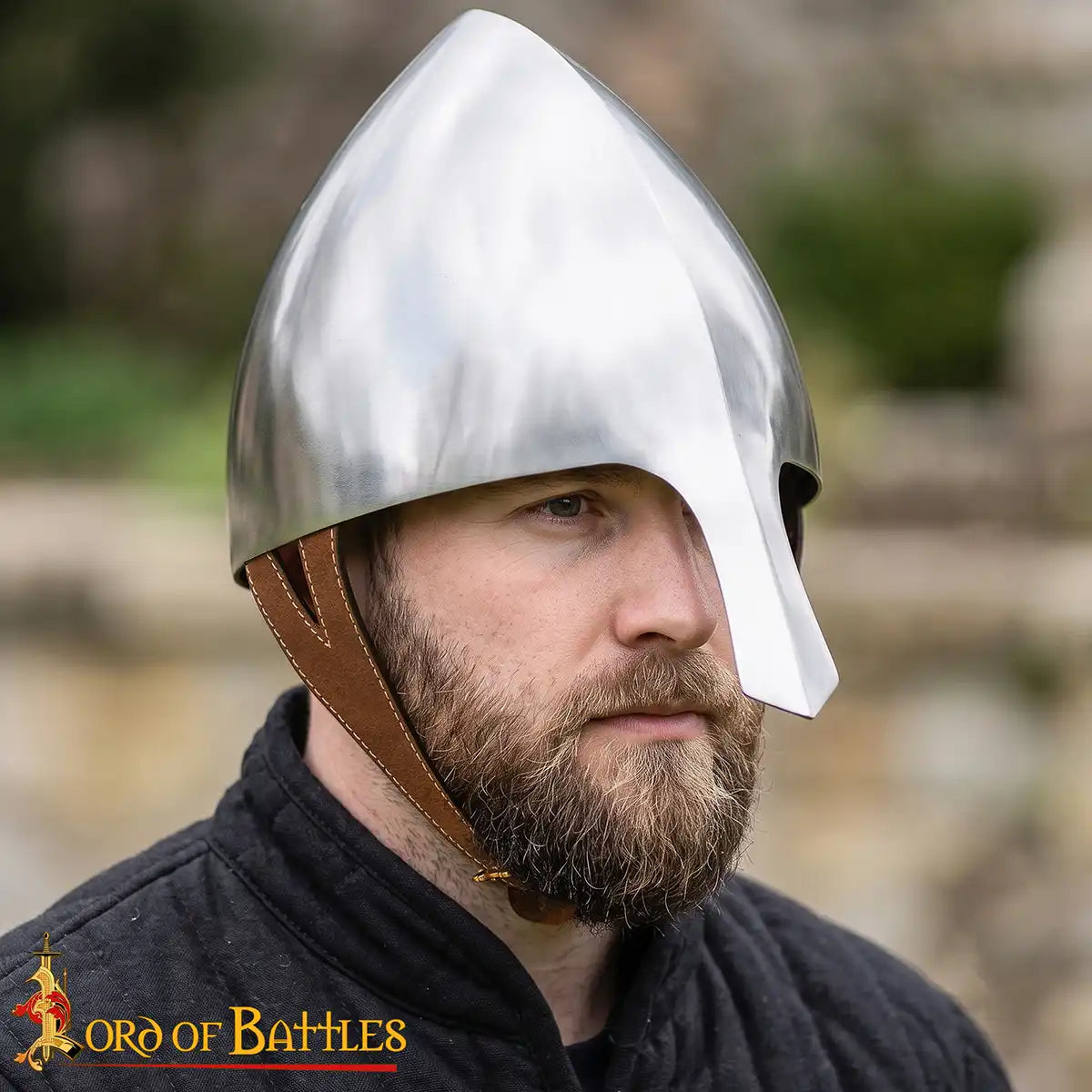 Casco nasal Olmutz — estilo vikingo y normando (siglo XI) - imagen 2