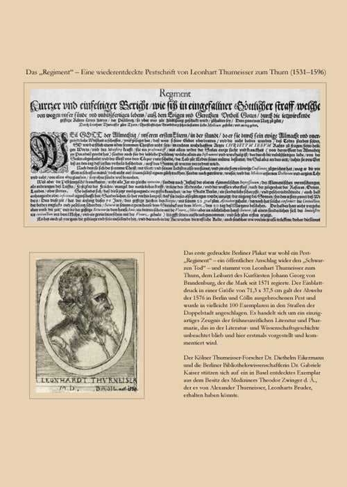 Imagen única de: La Peste En Berlín 1576