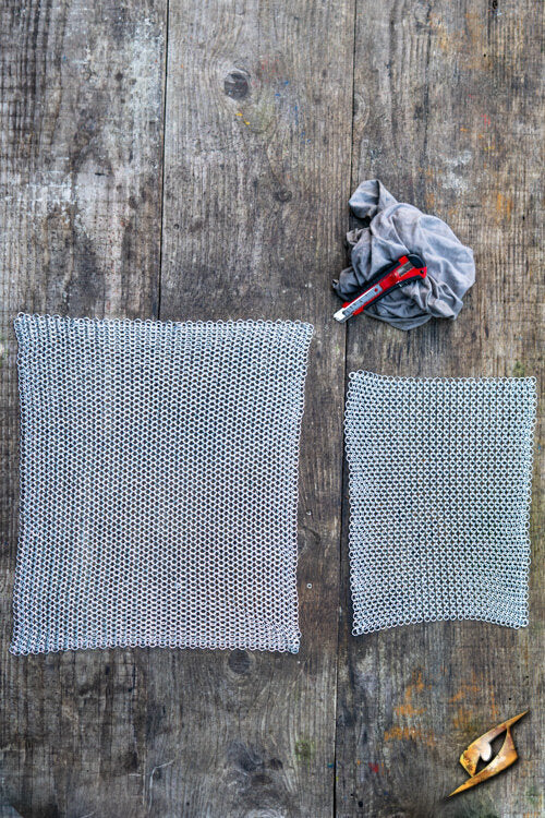 Imagen única de: Hojas De Cota De Malla Para Bricolaje 9Mm