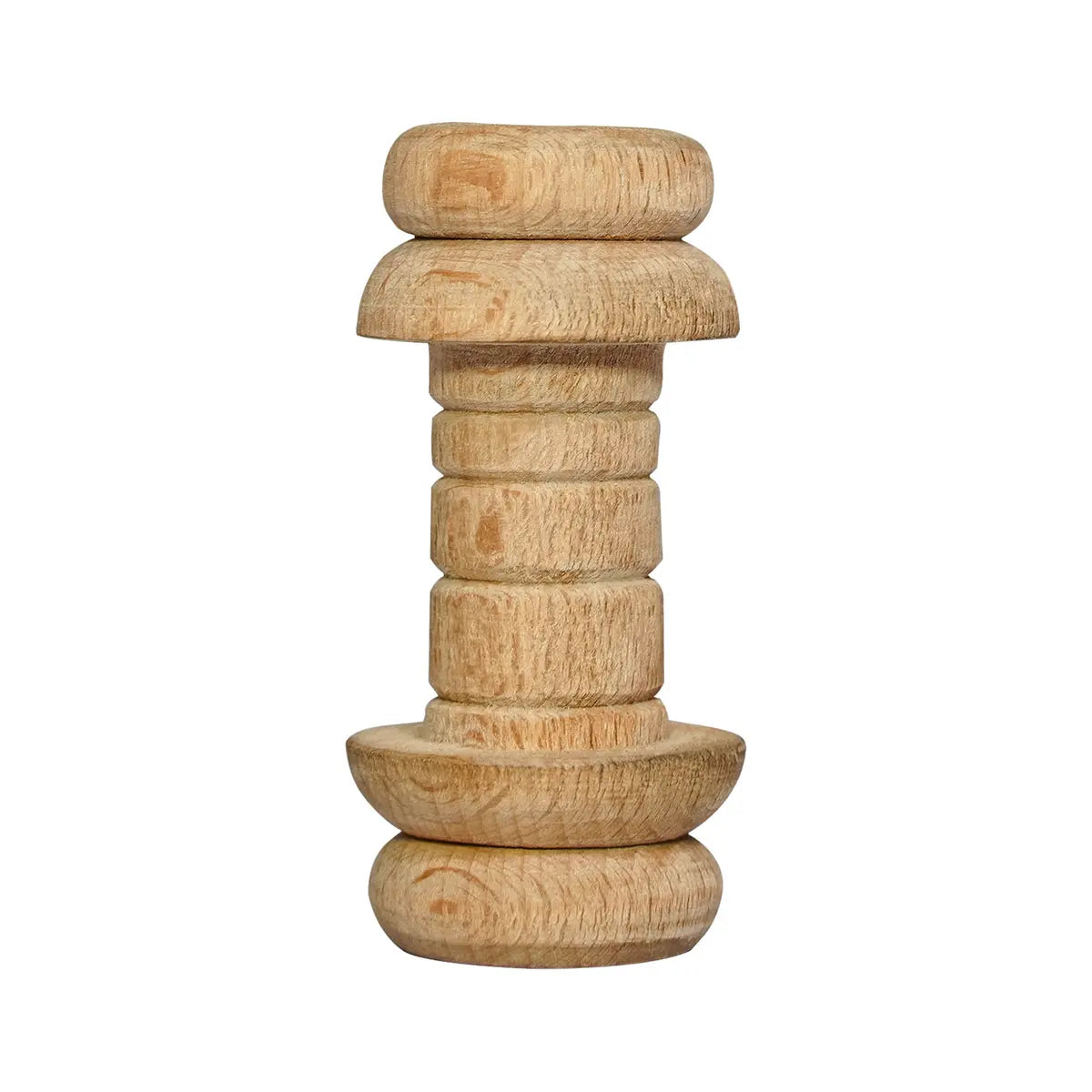 Carrete de hilo de madera hecho a mano - estilo histórico - S
