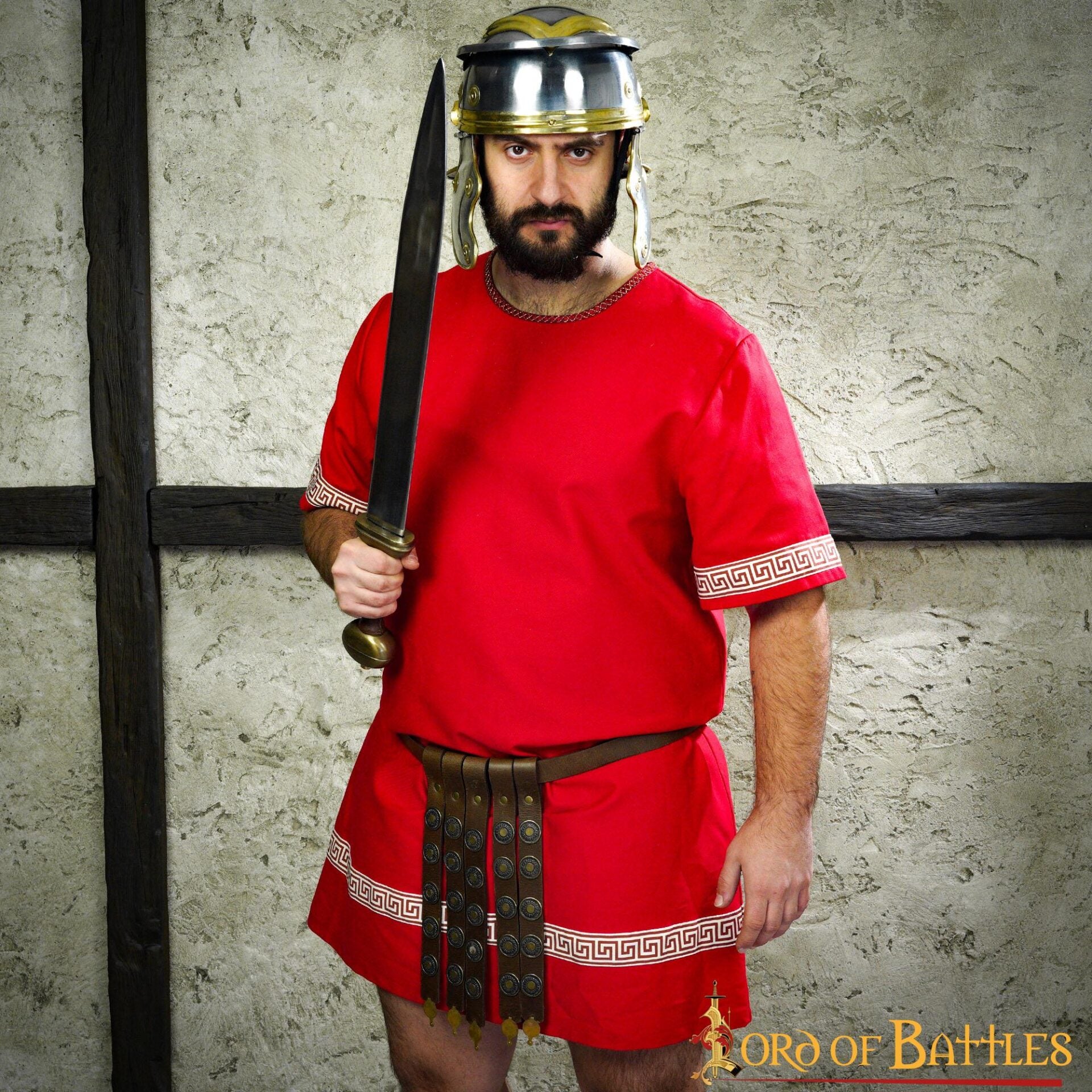 Imagen única de: Cinturón romano decorado - estilo cingulum militare