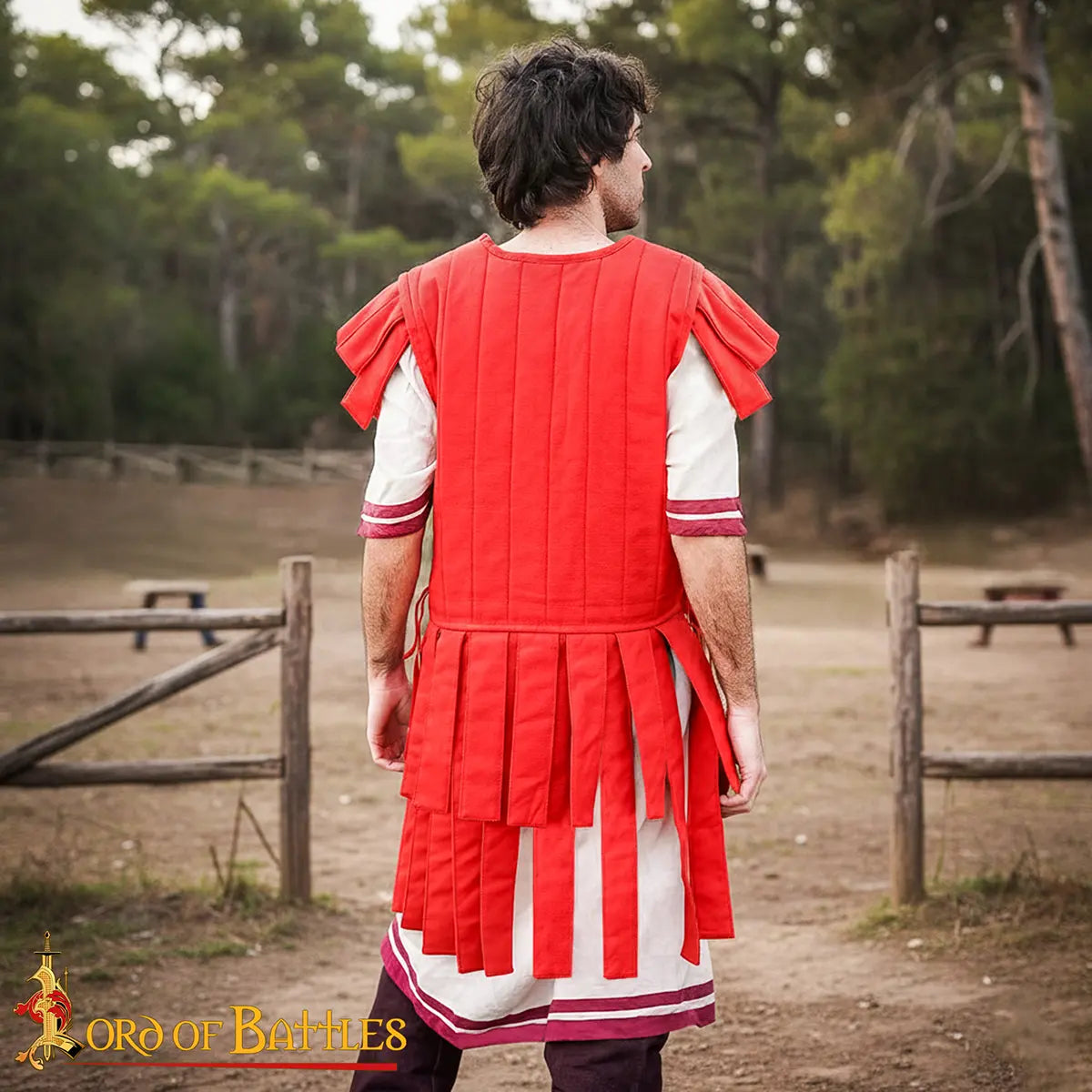 Subarmalis romano acolchado doble (100% algodón) - imagen 7