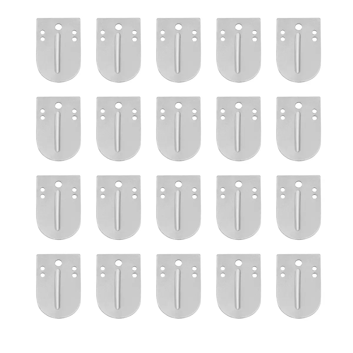 Placas lamelares Birka de acero para armadura vikinga - Set 20