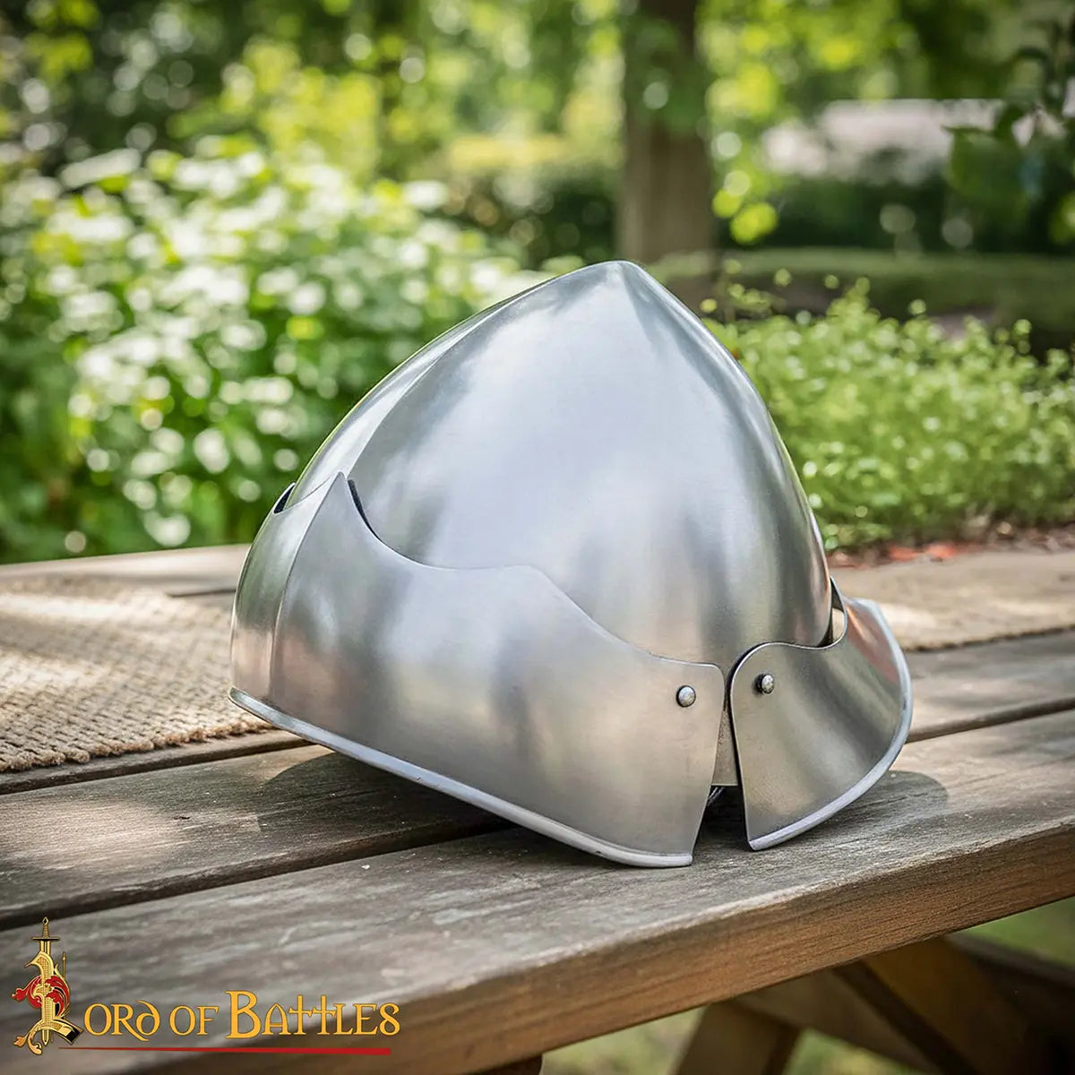 Yelmo Sallet franco-borgoñón siglo XV - imagen 13