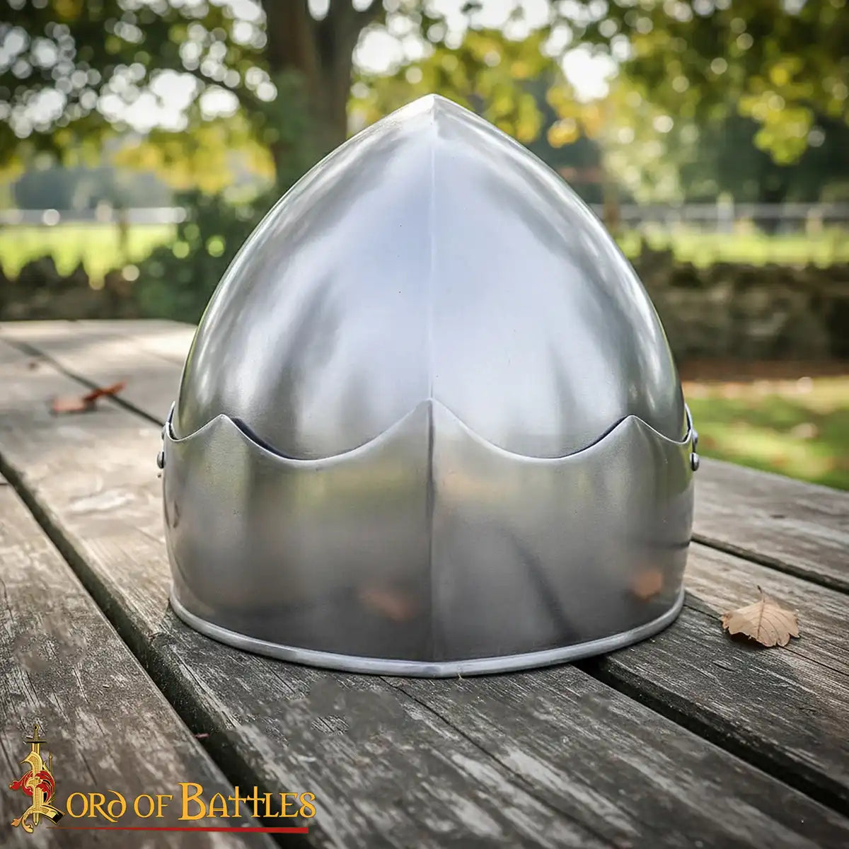 Yelmo Sallet franco-borgoñón siglo XV - imagen 5