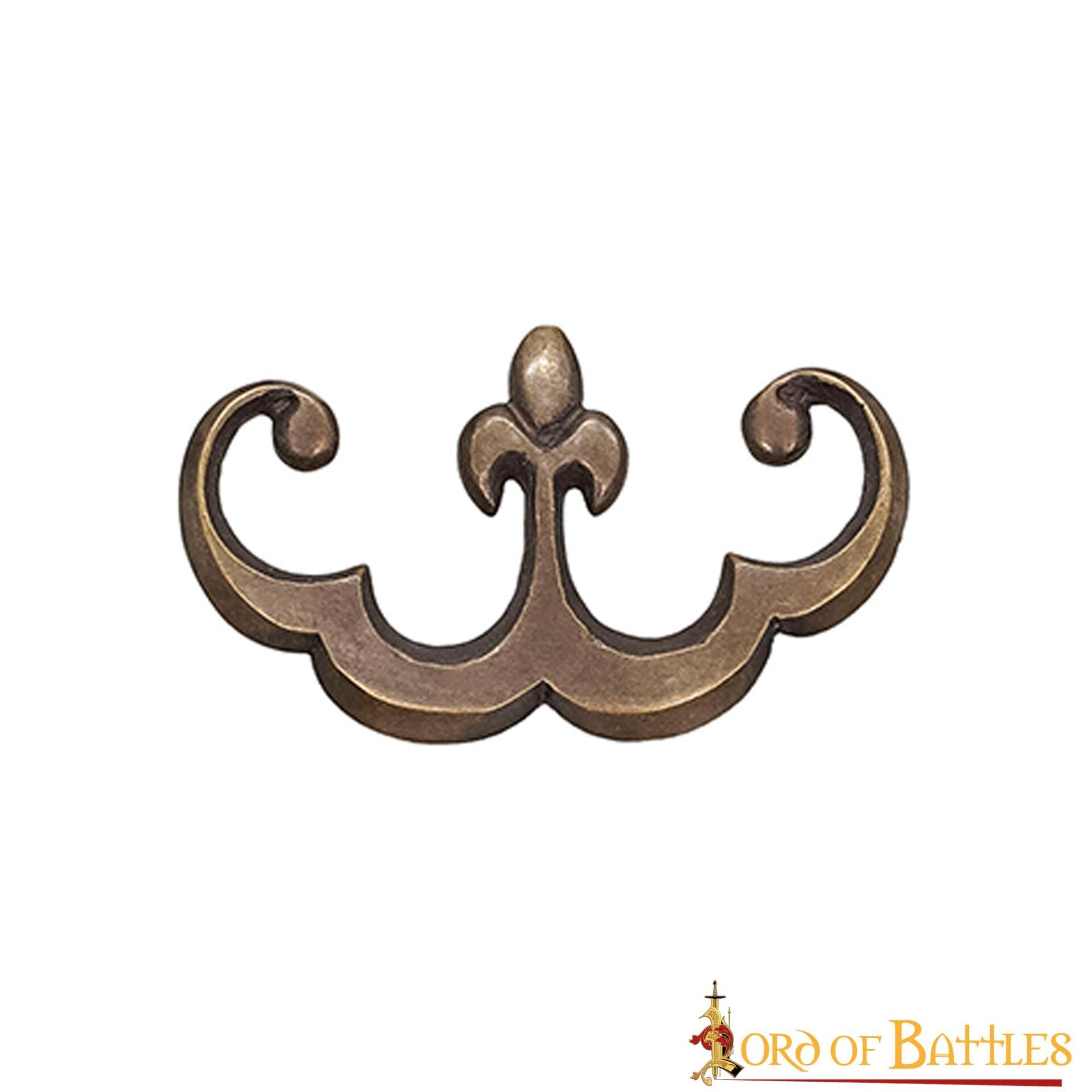 Imagen única de: Monturas Fleur de Lis en latón envejecido - Set de 3 - imagen 2