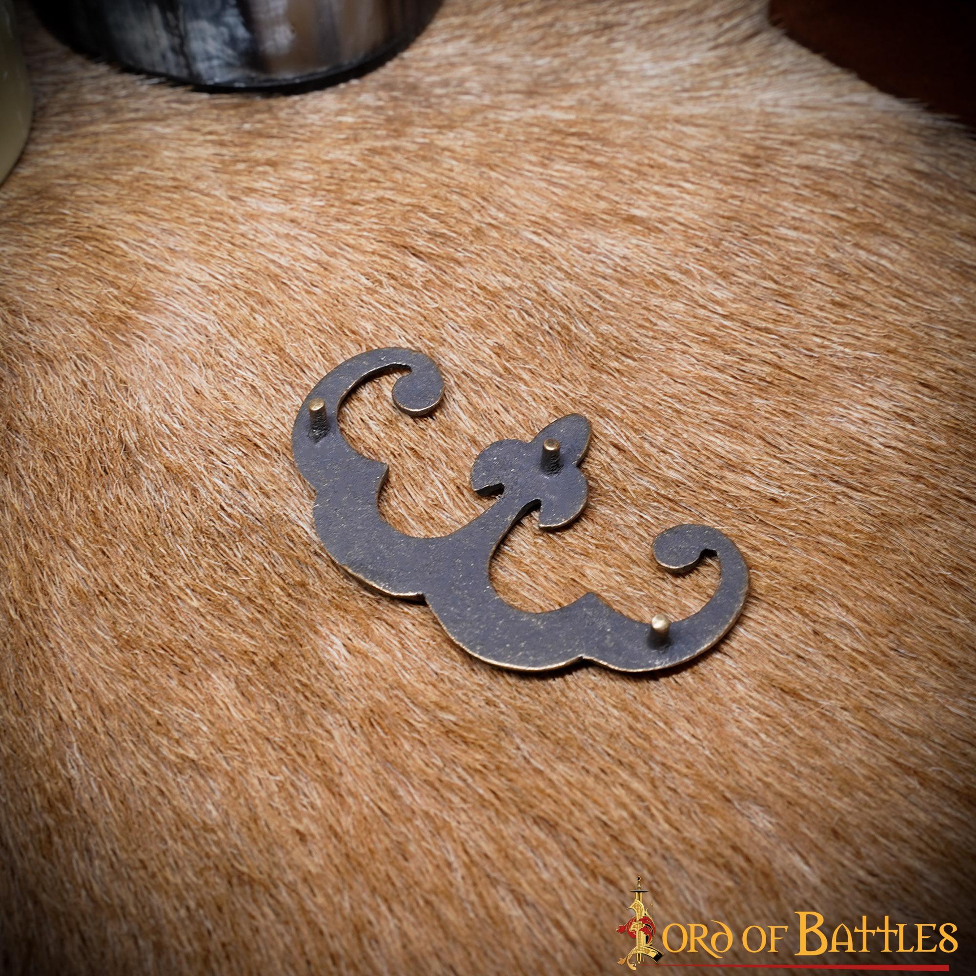 Imagen única de: Monturas Fleur de Lis en latón envejecido - Set de 3 - imagen 5