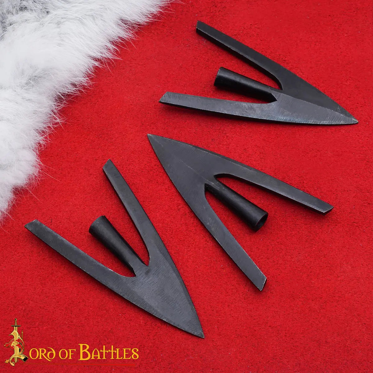 Puntas de Flecha Cola de Golondrina, medieval tardío - 6 cm (3 unidades) - imagen 10