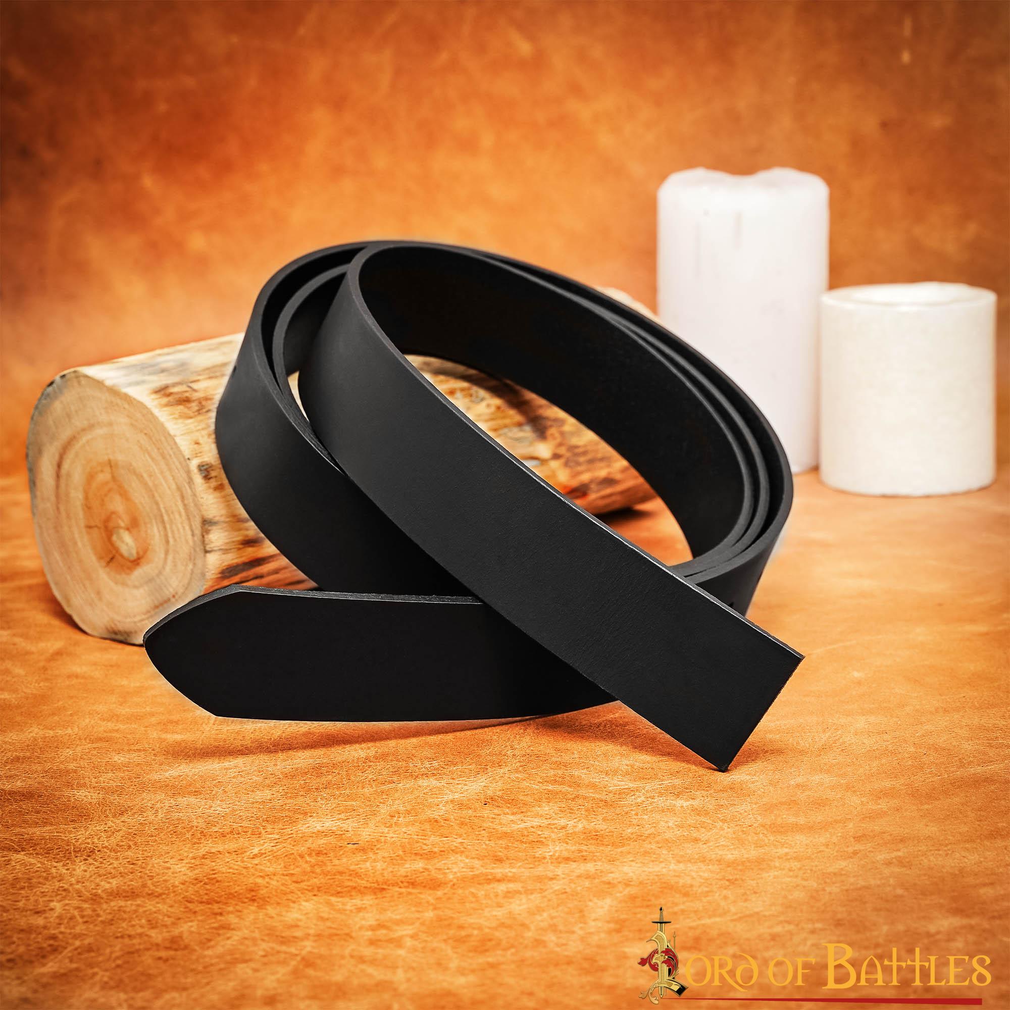 Imagen única de: Cinturón de cuero hecho a mano 3,8 cm personalizable