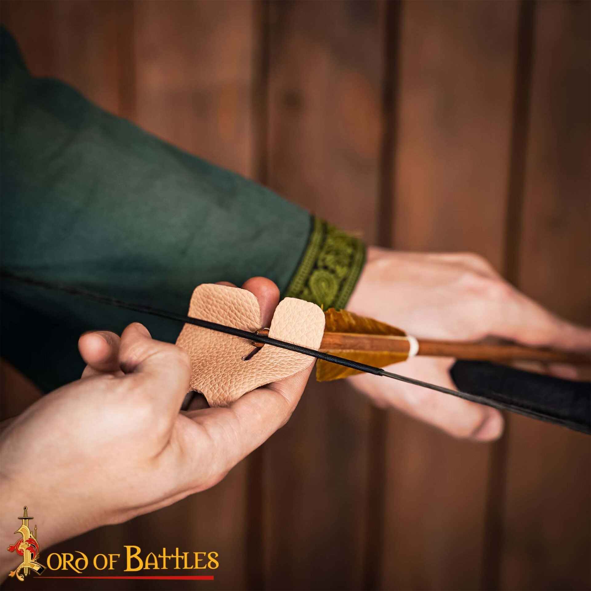 Imagen única de: Protectores de dedos para tiro con arco en cuero - Set de 3 - imagen 9