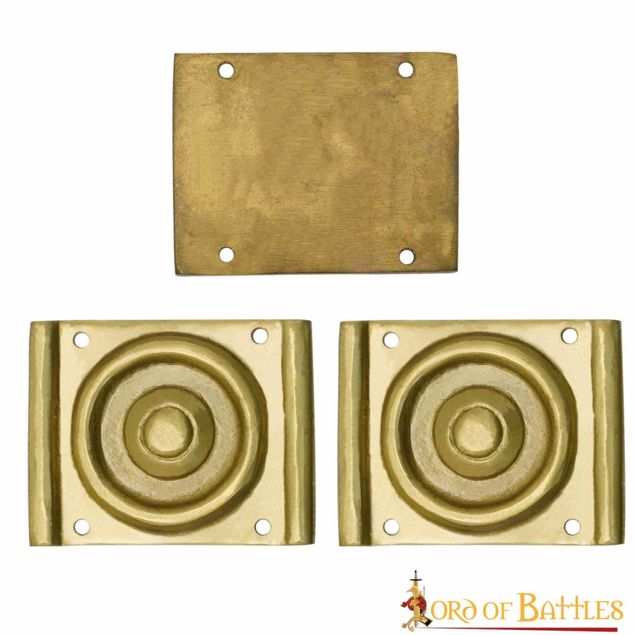 Imagen única de: Set de 3 decoraciones romanas en latón - imagen 2