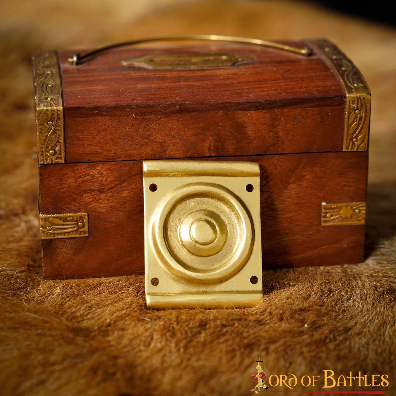 Imagen única de: Set de 3 decoraciones romanas en latón - imagen 7