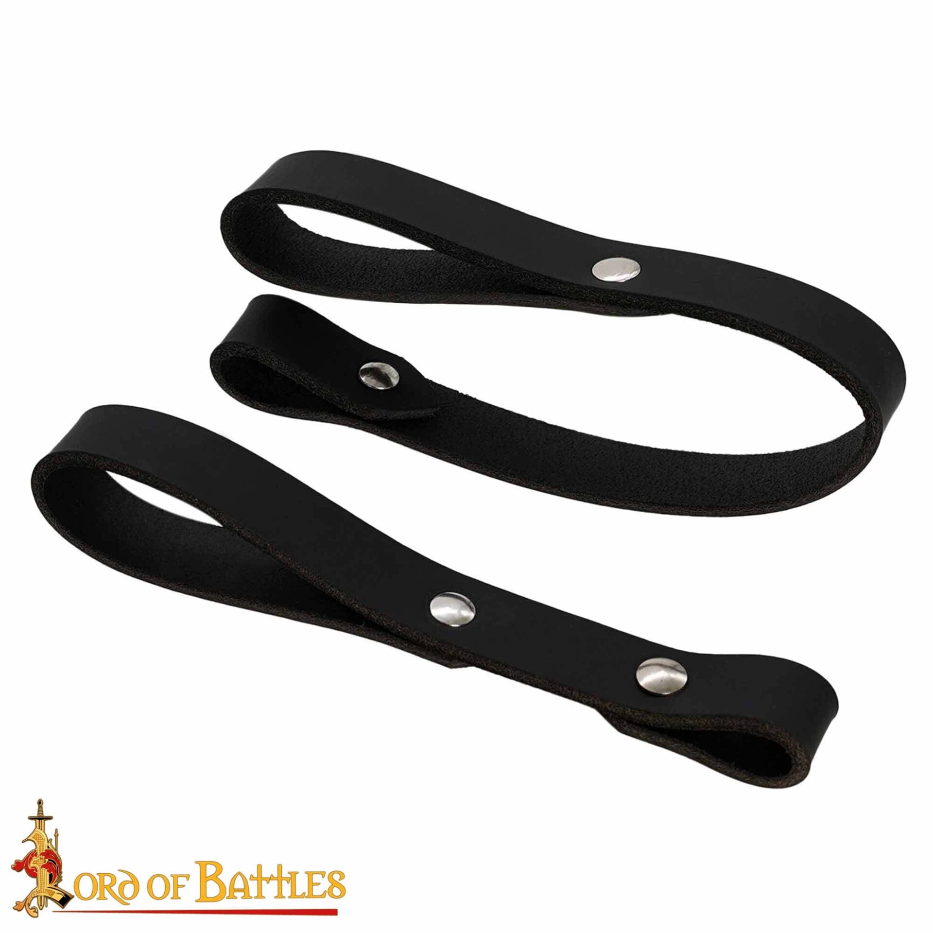 Colgador de espada ajustable en cuero — estilo medieval - imagen 16