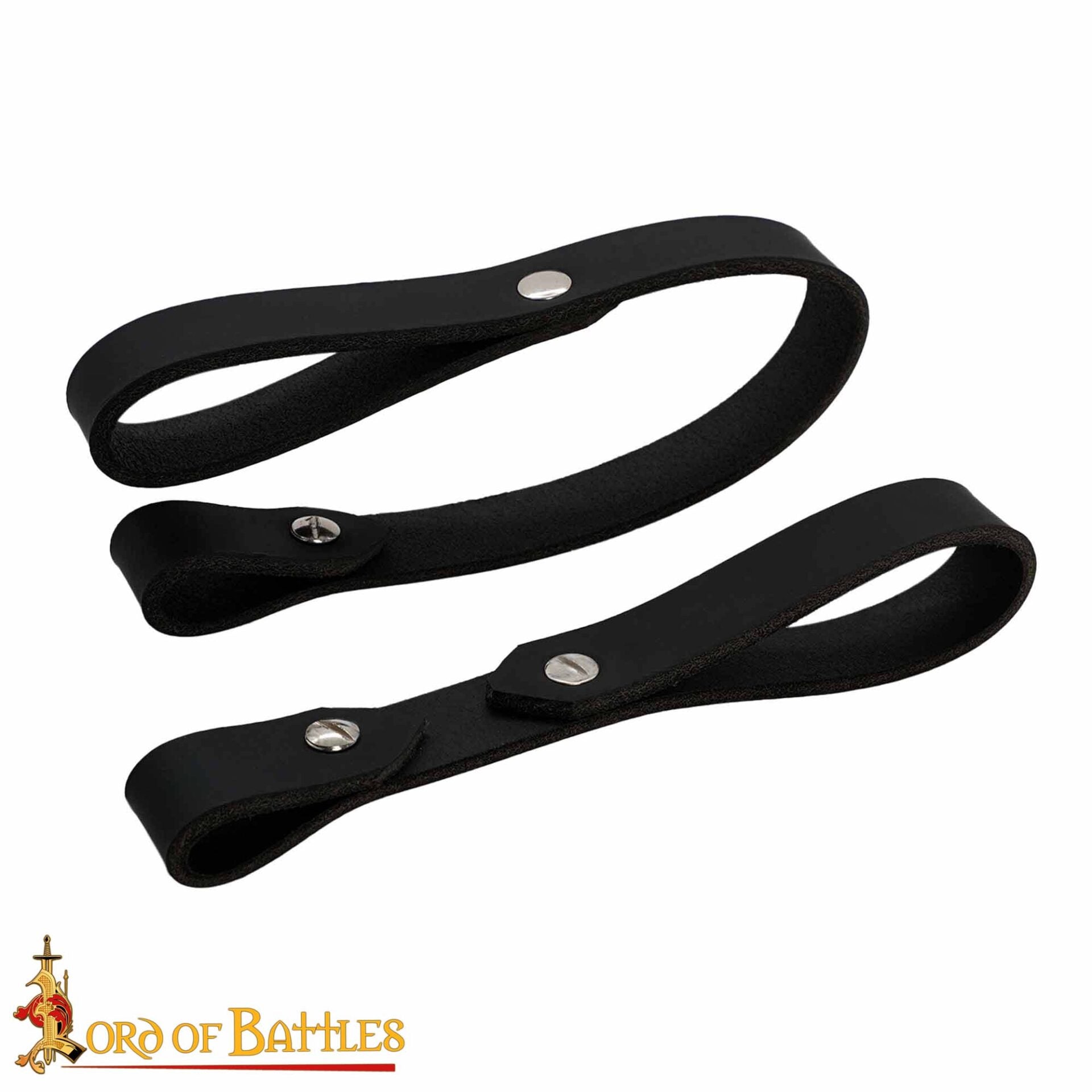 Colgador de espada ajustable en cuero — estilo medieval - imagen 17