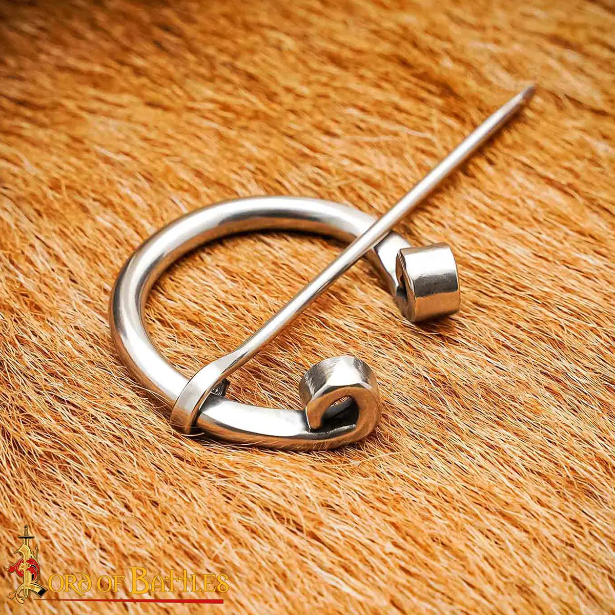 Fíbula penanular de acero inoxidable - Edad de Hierro y medieval - imagen 8