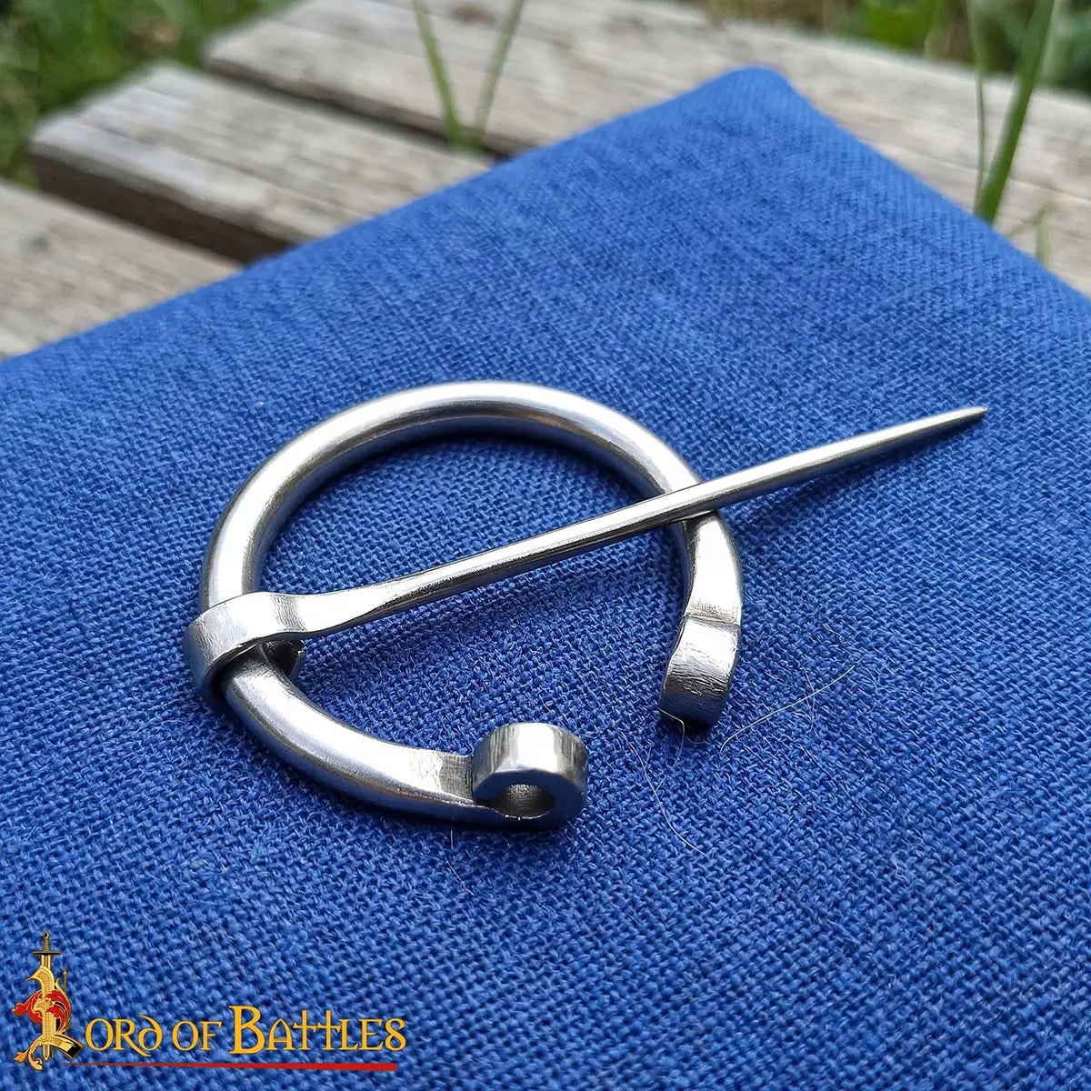 Fíbula penanular de acero inoxidable - Edad de Hierro y medieval - imagen 2