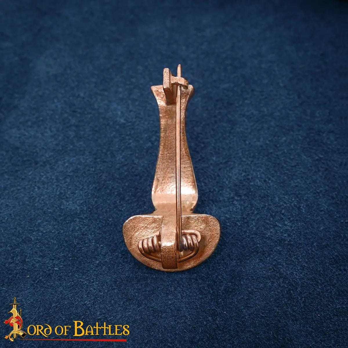 Fíbula romana de bronce (cera perdida) - imagen 7