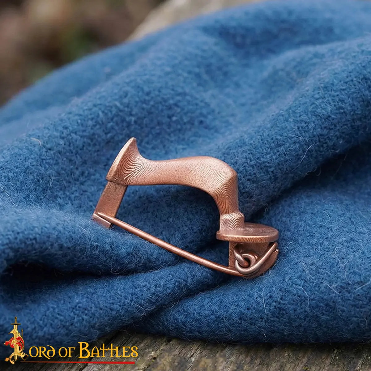 Fíbula romana de bronce (cera perdida) - imagen 3