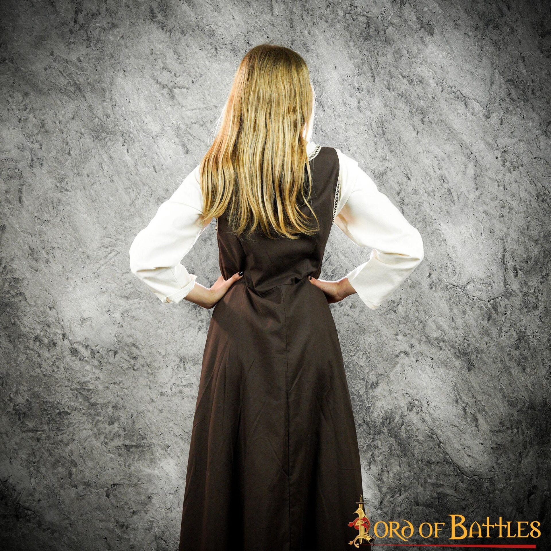 Corpiño medieval de algodón Brial para mujer - imagen 13